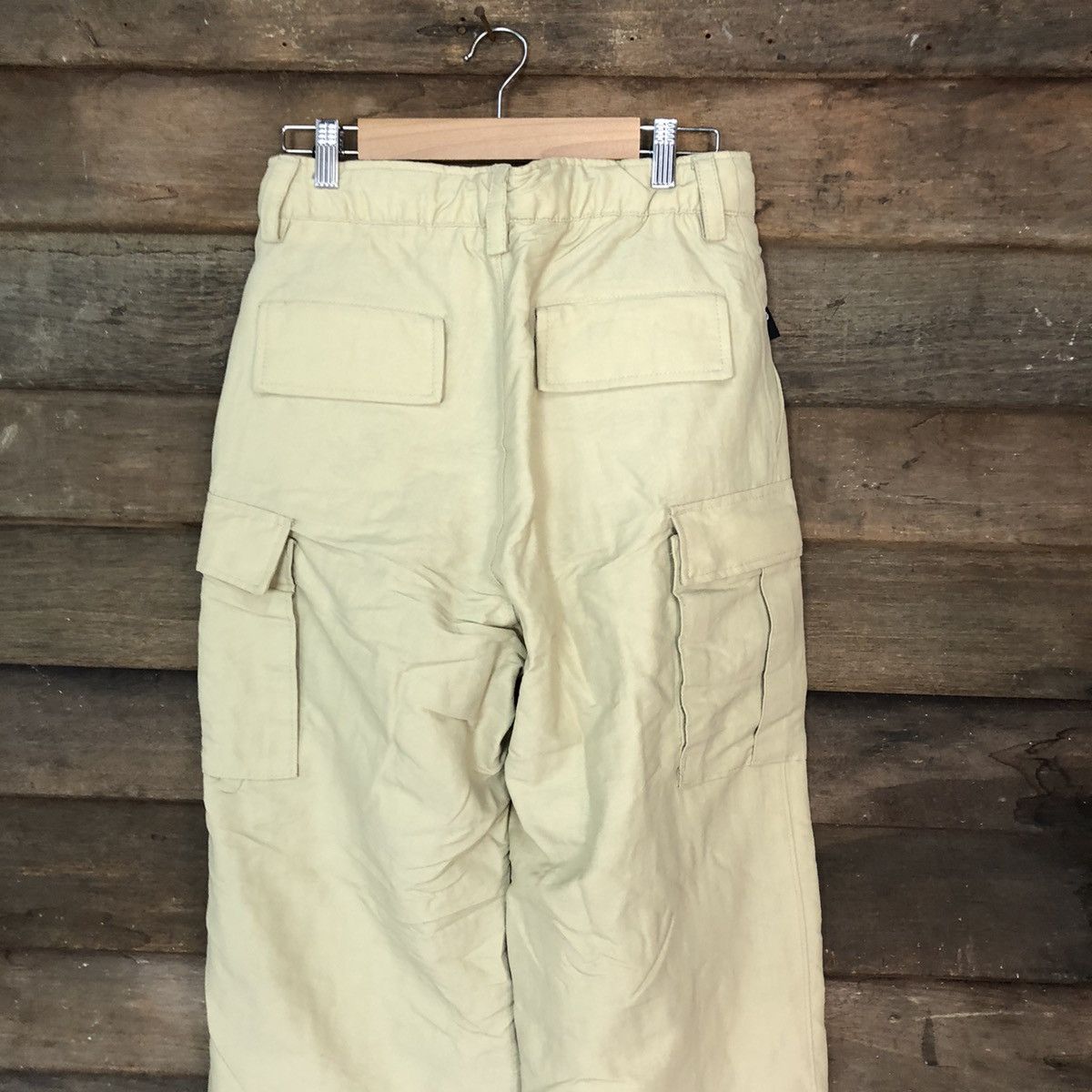 Japanese Brand BG Cream track snow multipocket Pants #3983 Size 26" / US 2 / IT 38 - 13 Thumbnail