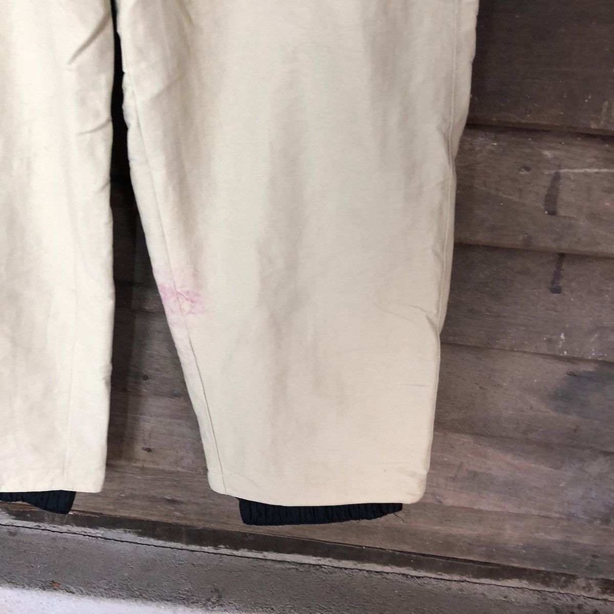 Japanese Brand BG Cream track snow multipocket Pants #3983 Size 26" / US 2 / IT 38 - 9 Thumbnail
