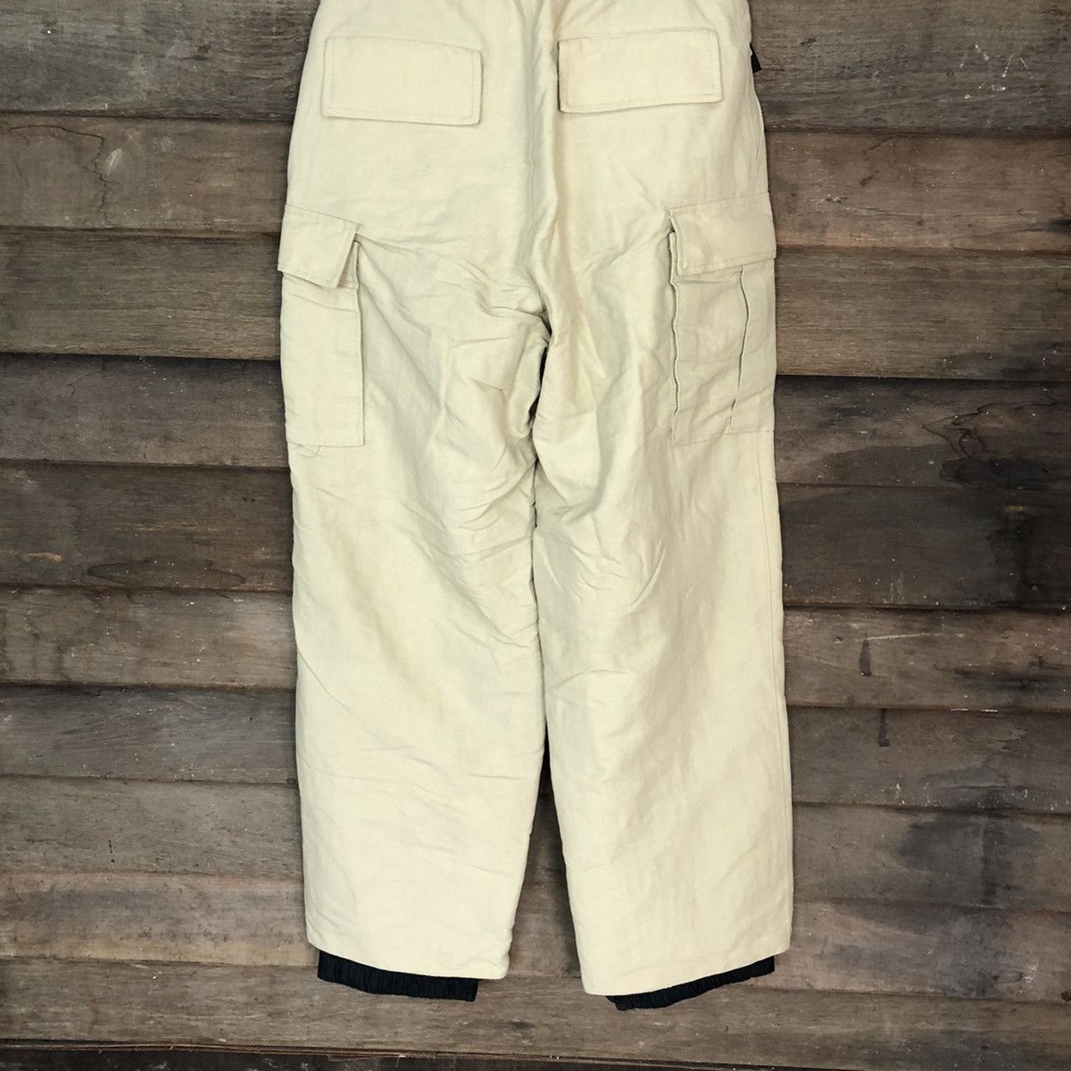 Japanese Brand BG Cream track snow multipocket Pants #3983 Size 26" / US 2 / IT 38 - 14 Thumbnail