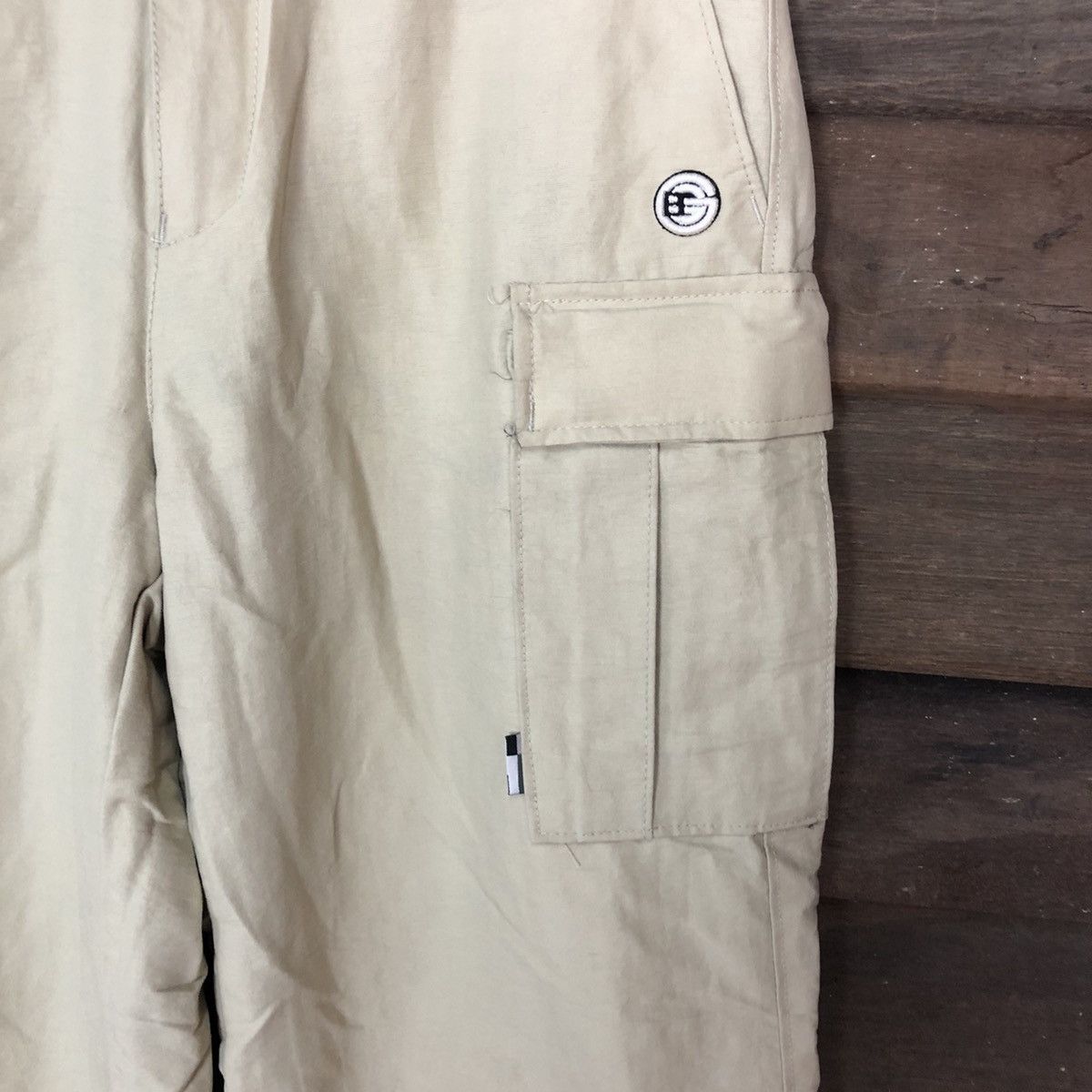 Japanese Brand BG Cream track snow multipocket Pants #3983 Size 26" / US 2 / IT 38 - 7 Thumbnail