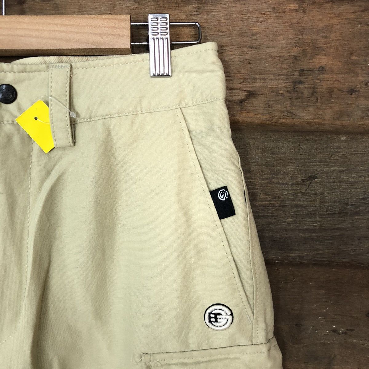 Japanese Brand BG Cream track snow multipocket Pants #3983 Size 26" / US 2 / IT 38 - 5 Thumbnail