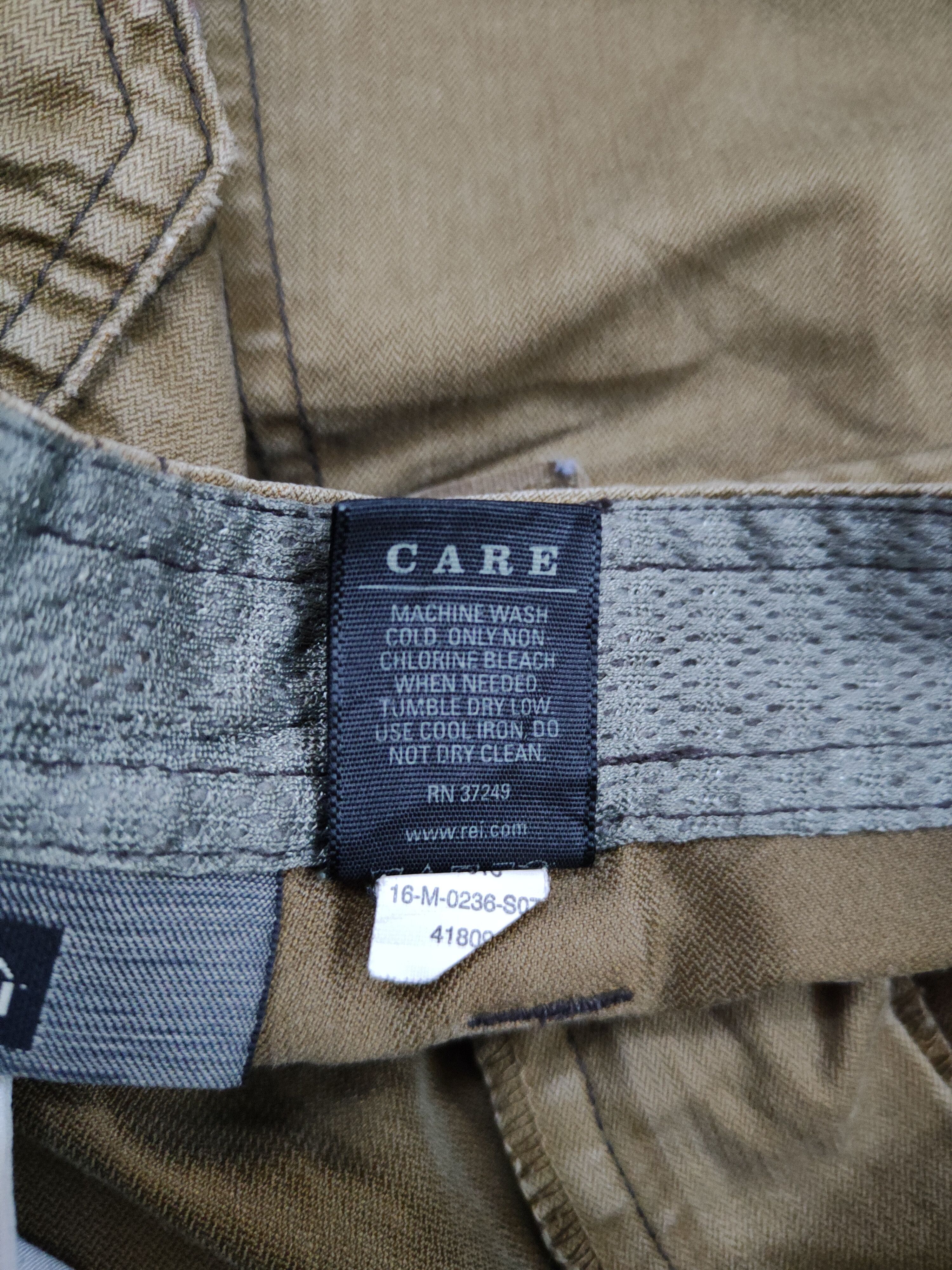 Japanese Brand Rei Brown Multi Pocket Tactical Cargo Pants #192B Size US 33 - 15 Thumbnail