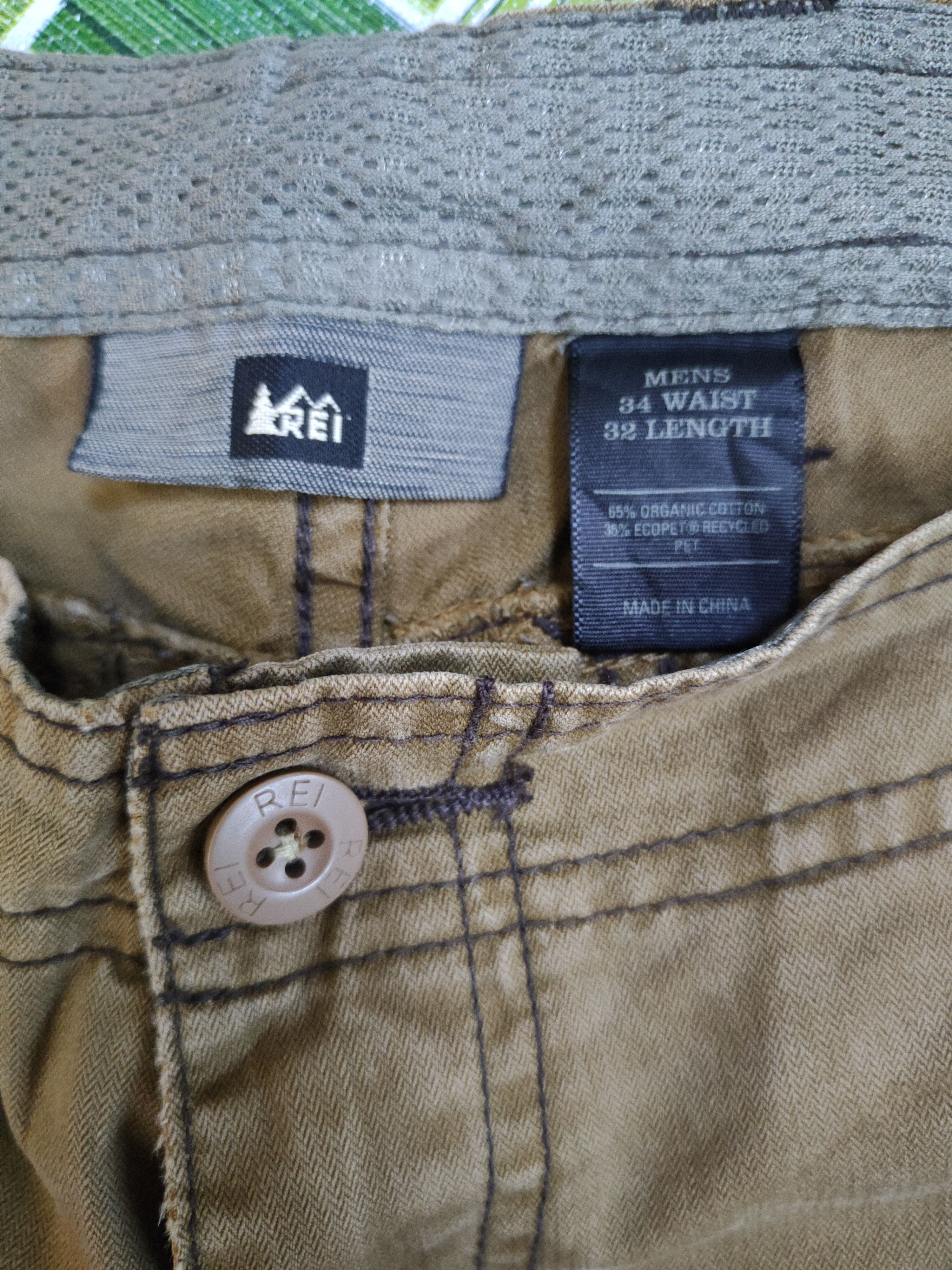 Japanese Brand Rei Brown Multi Pocket Tactical Cargo Pants #192B Size US 33 - 16 Thumbnail