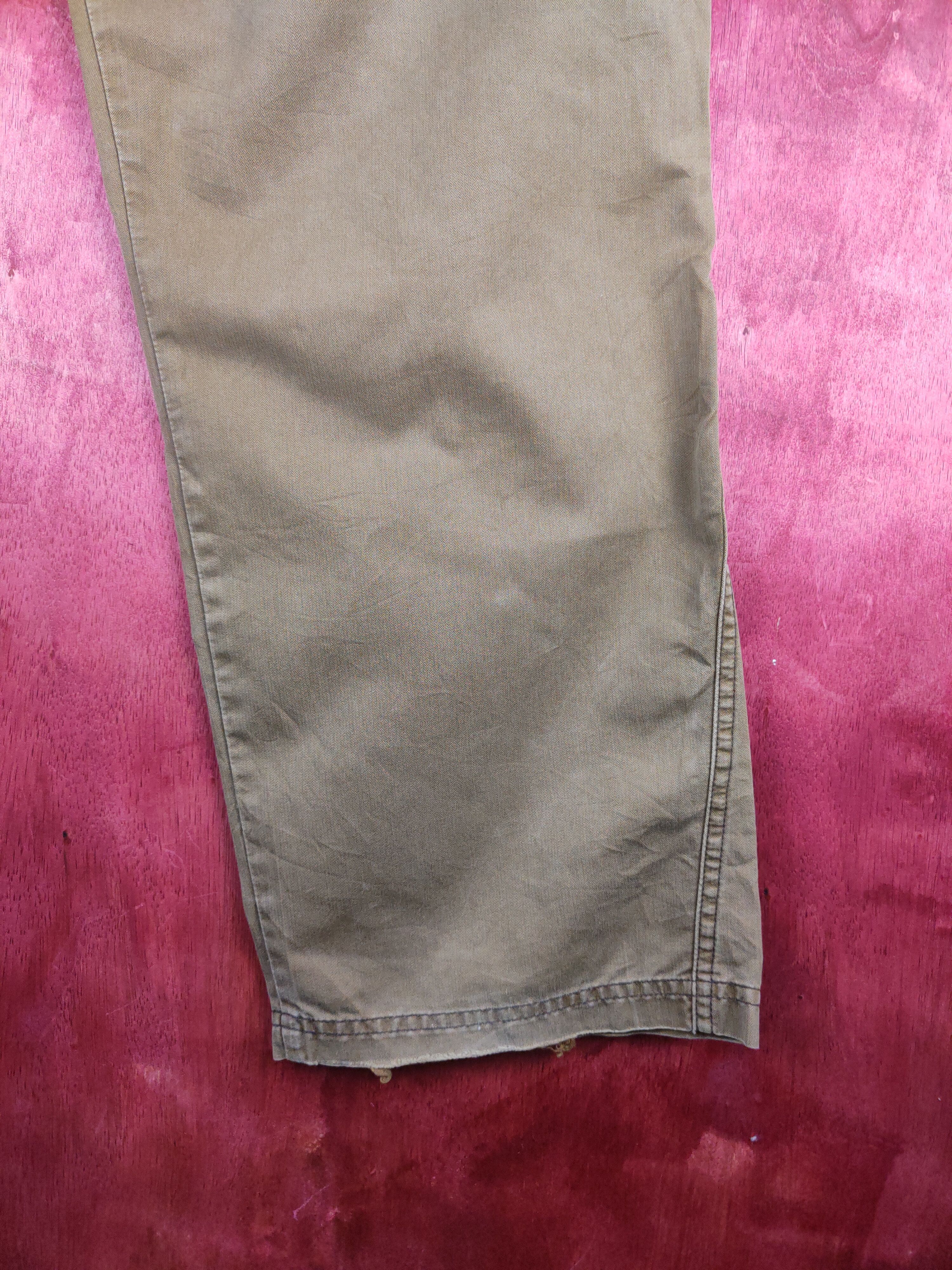 Japanese Brand Rei Brown Multi Pocket Tactical Cargo Pants #192B Size US 33 - 12 Thumbnail