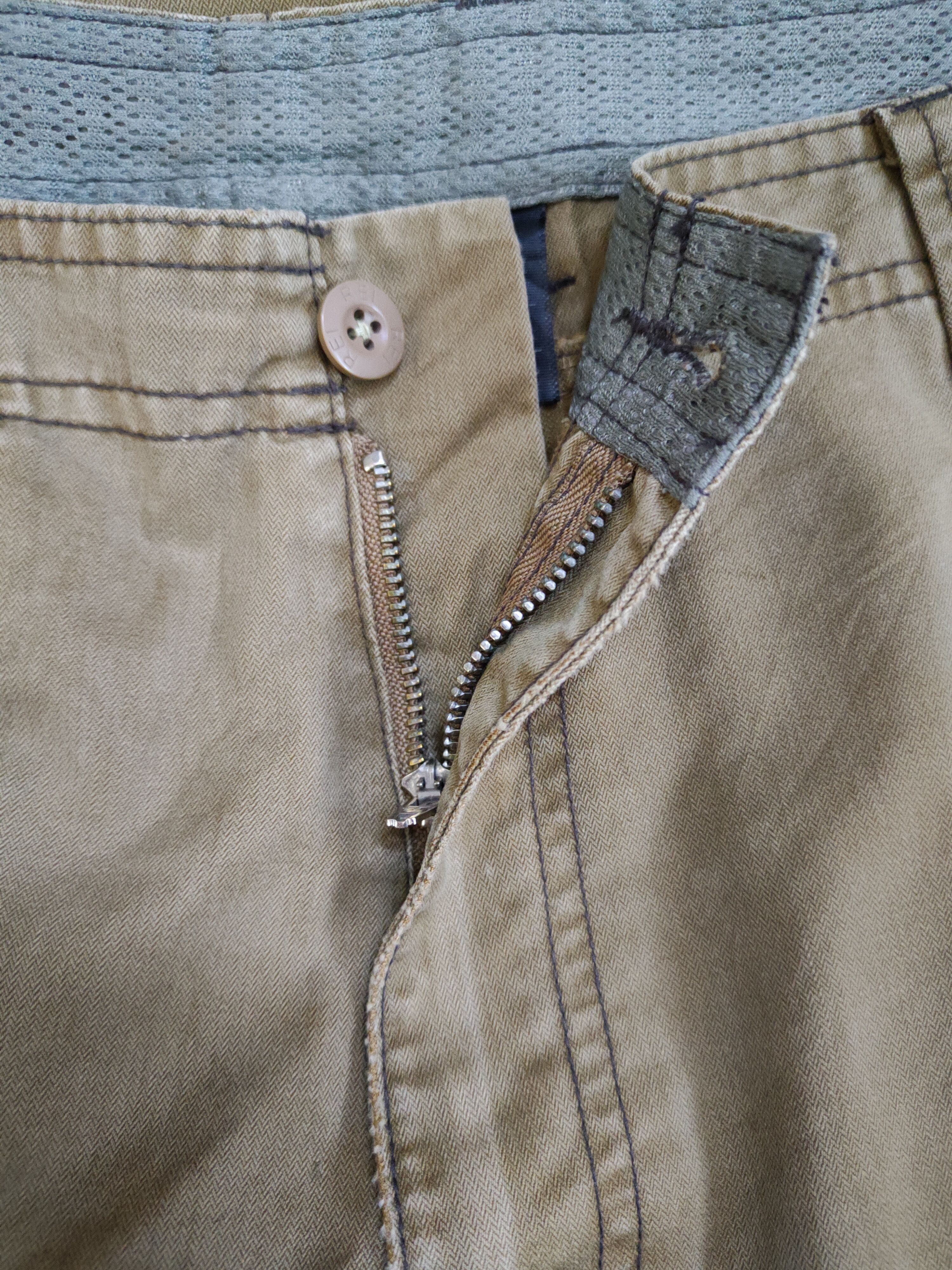 Japanese Brand Rei Brown Multi Pocket Tactical Cargo Pants #192B Size US 33 - 13 Thumbnail