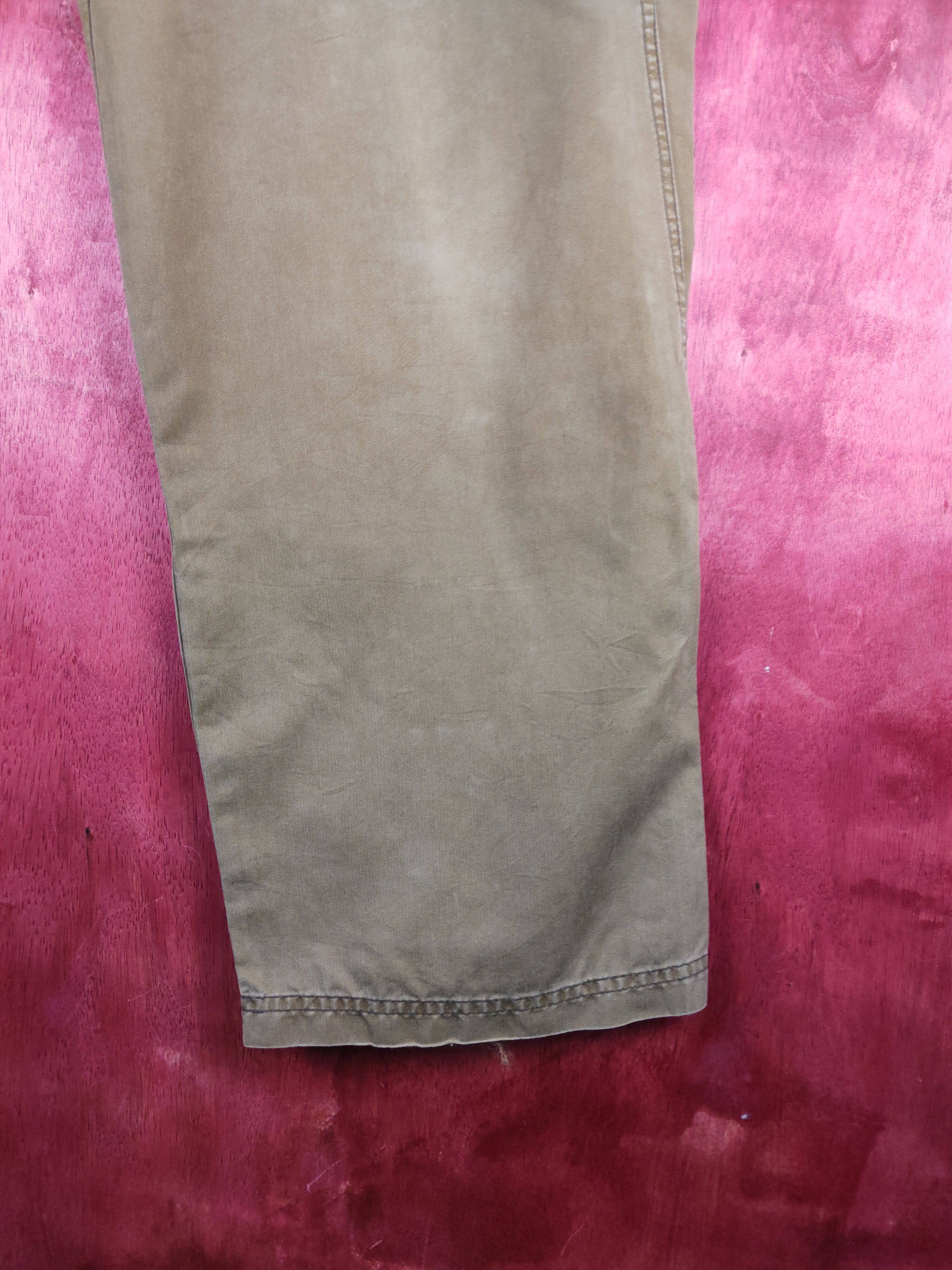 Japanese Brand Rei Brown Multi Pocket Tactical Cargo Pants #192B Size US 33 - 6 Thumbnail
