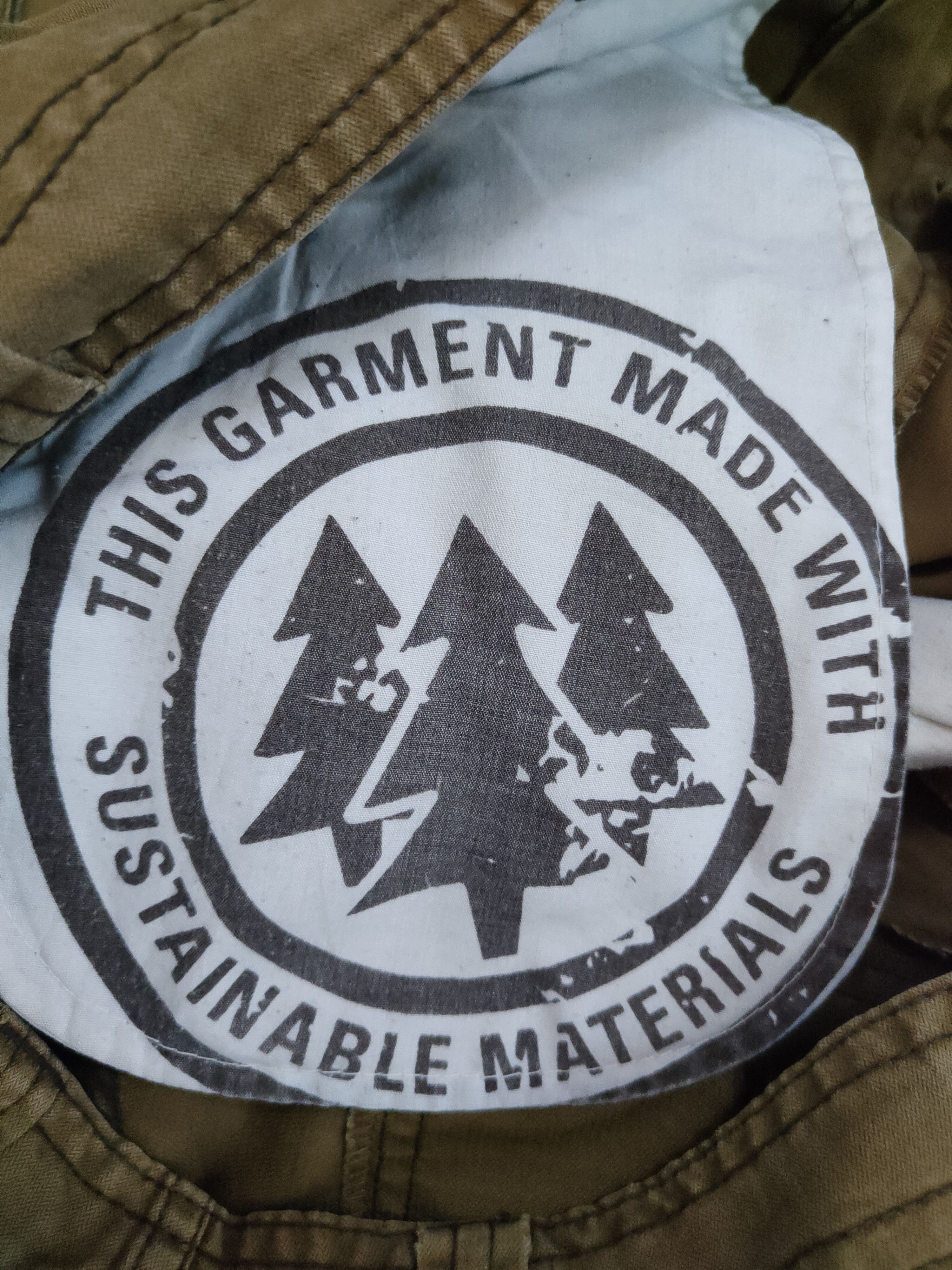 Japanese Brand Rei Brown Multi Pocket Tactical Cargo Pants #192B Size US 33 - 14 Thumbnail