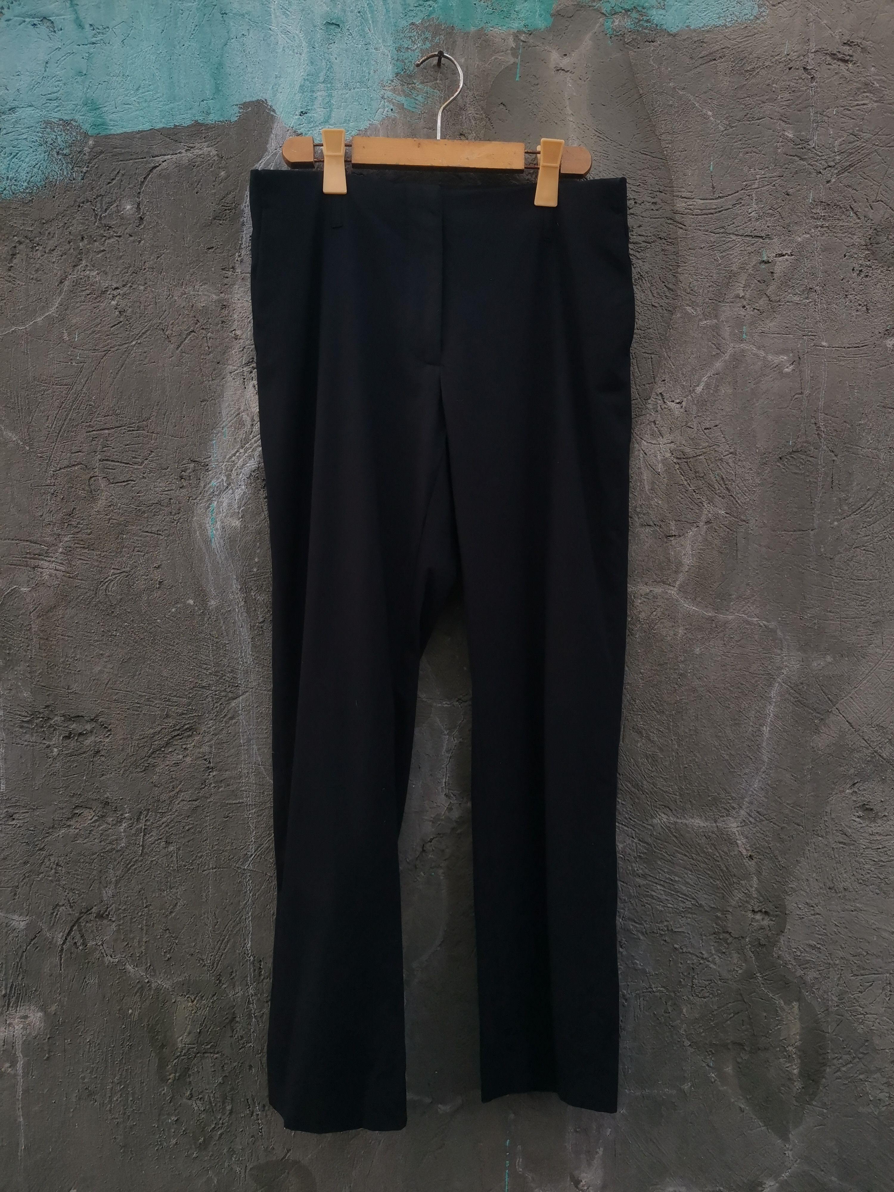 Dries Van Noten High Rise Wool Blend Pants | Grailed