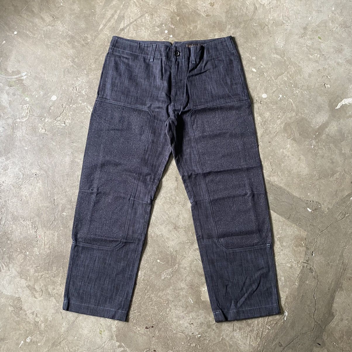 Louis Vuitton Louis Vuitton - Wool/Denim Double Knee Pants