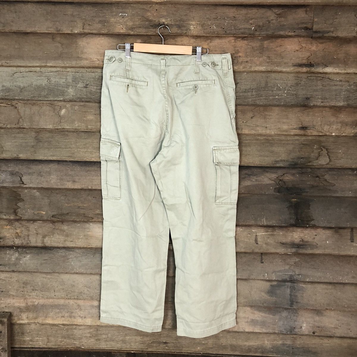 Faded Glory Japanese Brand faded Grey multipocket Cargo Pants #3398 Size US 32 / EU 48 - 11 Thumbnail