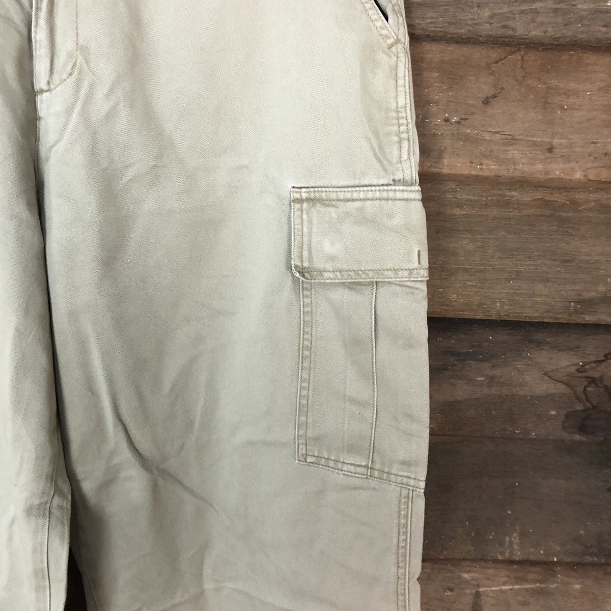 Faded Glory Japanese Brand faded Grey multipocket Cargo Pants #3398 Size US 32 / EU 48 - 7 Thumbnail