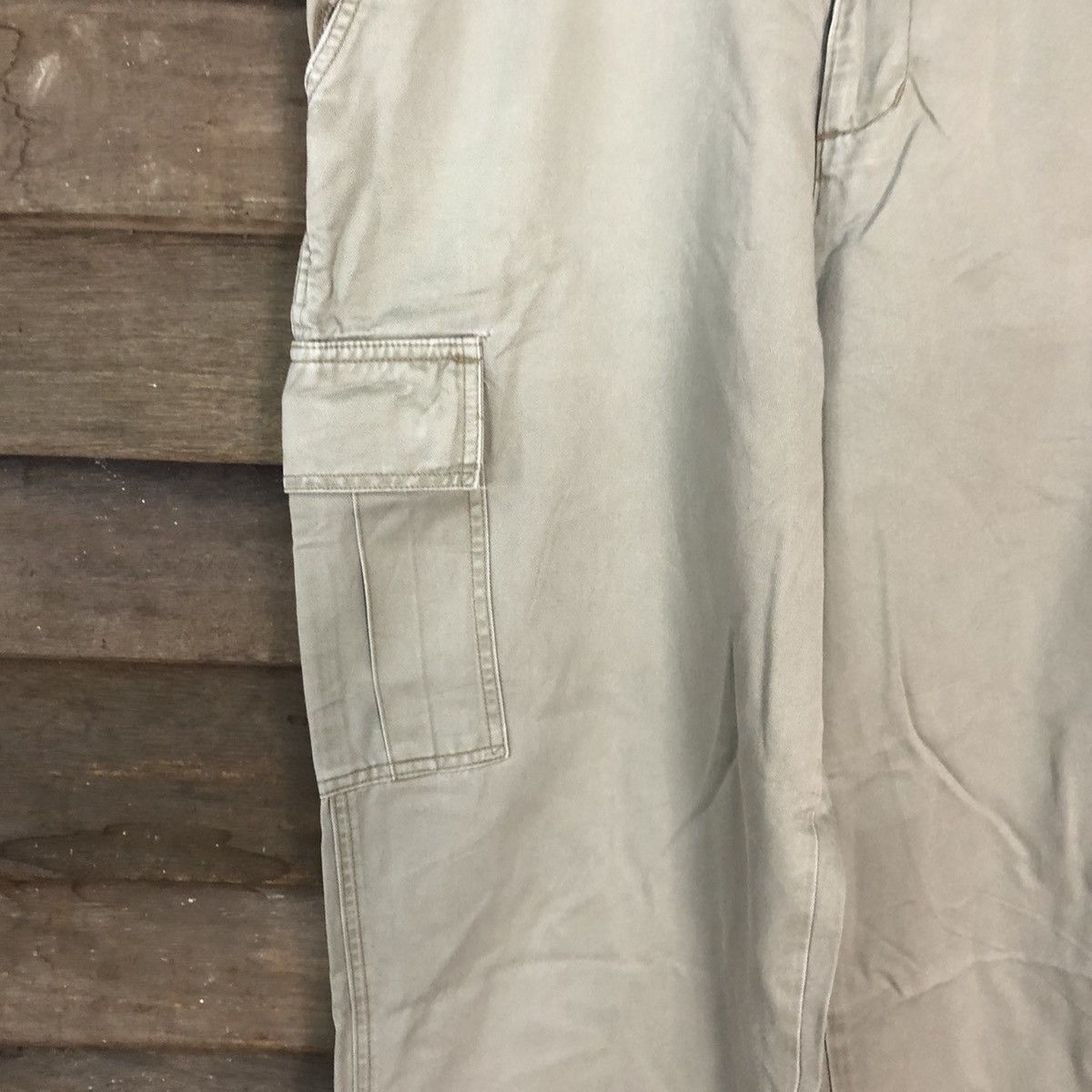 Faded Glory Japanese Brand faded Grey multipocket Cargo Pants #3398 Size US 32 / EU 48 - 6 Thumbnail