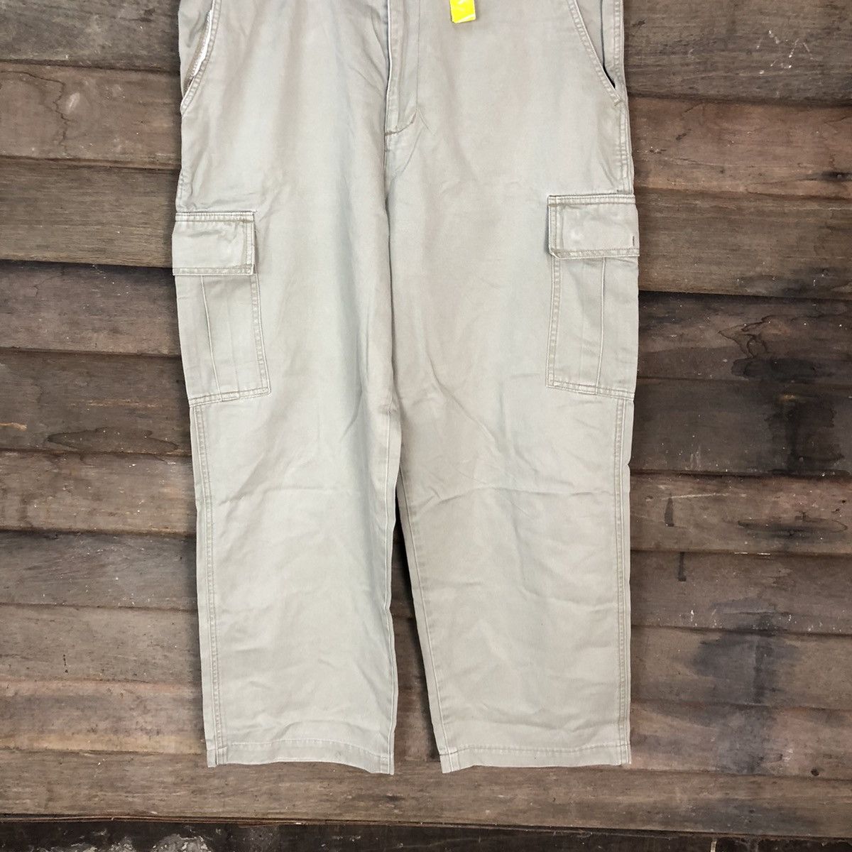 Faded Glory Japanese Brand faded Grey multipocket Cargo Pants #3398 Size US 32 / EU 48 - 3 Thumbnail