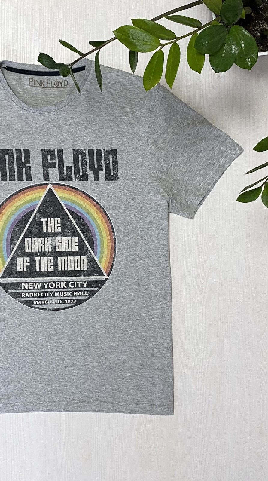 Band Tees × Pink Floyd × Vintage Vintage Pink Floyd Dark Side Of The Moon 2000s t-shirt y2k Size US M / EU 48-50 / 2 - 3 Thumbnail