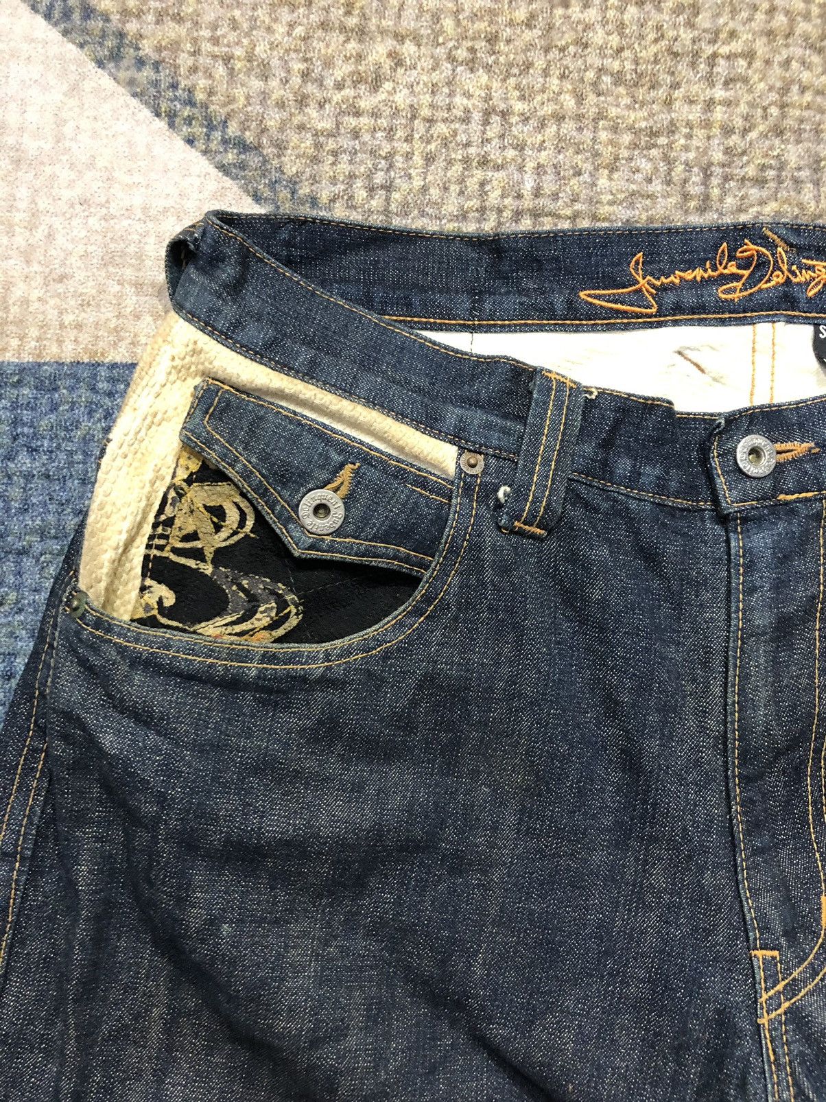 Japanese Brand Juvenile Delinquent Denim Size US 36 / EU 52 - 10 Thumbnail
