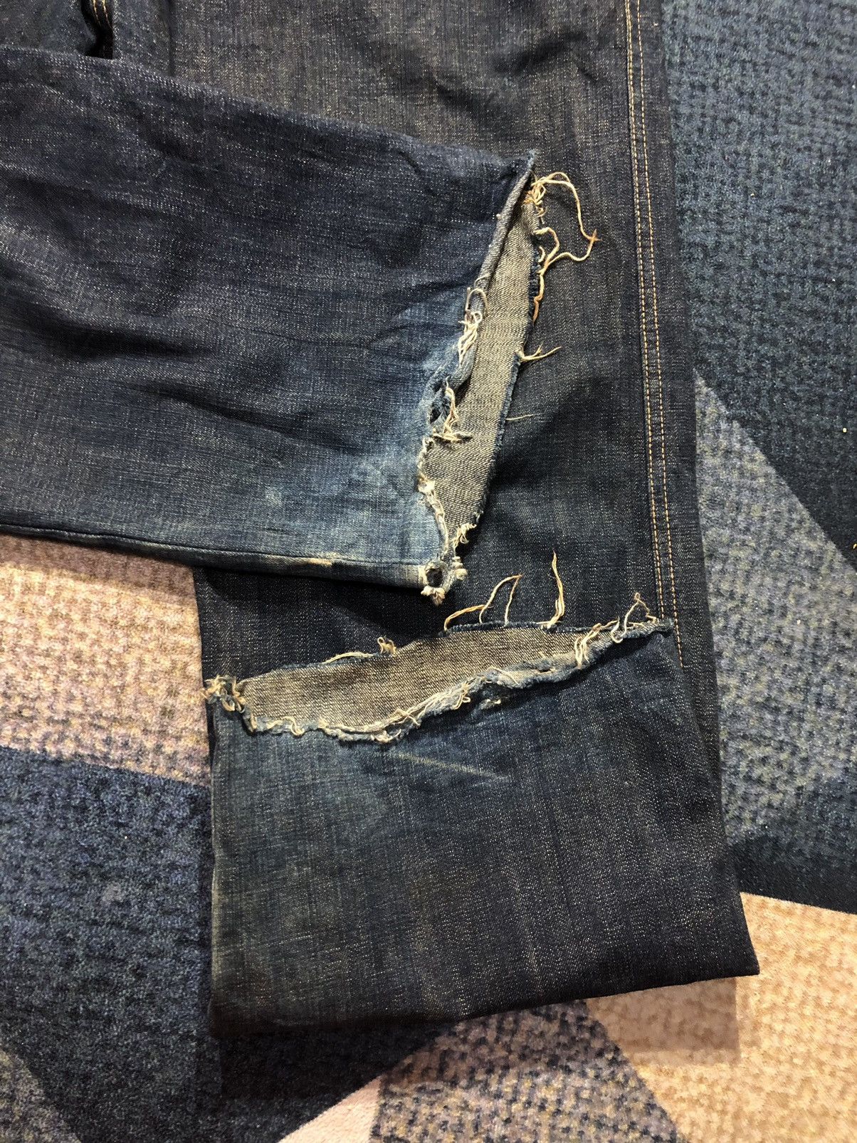 Japanese Brand Juvenile Delinquent Denim Size US 36 / EU 52 - 7 Thumbnail
