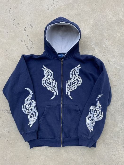 Vintage Silver piont hoodie | Grailed