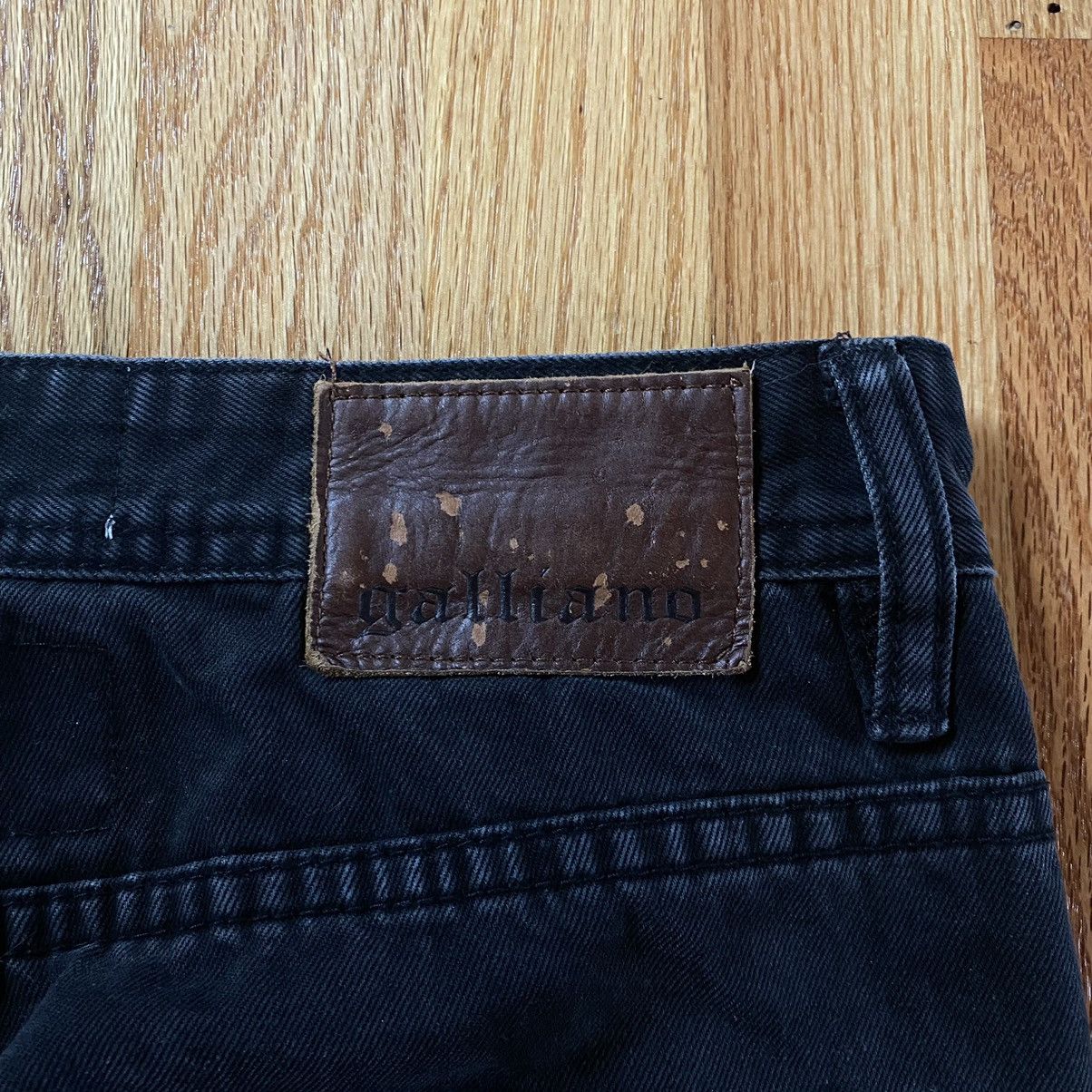 John Galliano John Galliano Sigara Faded Black Denim Size 30x30 Size US 30 / EU 46 - 9 Thumbnail