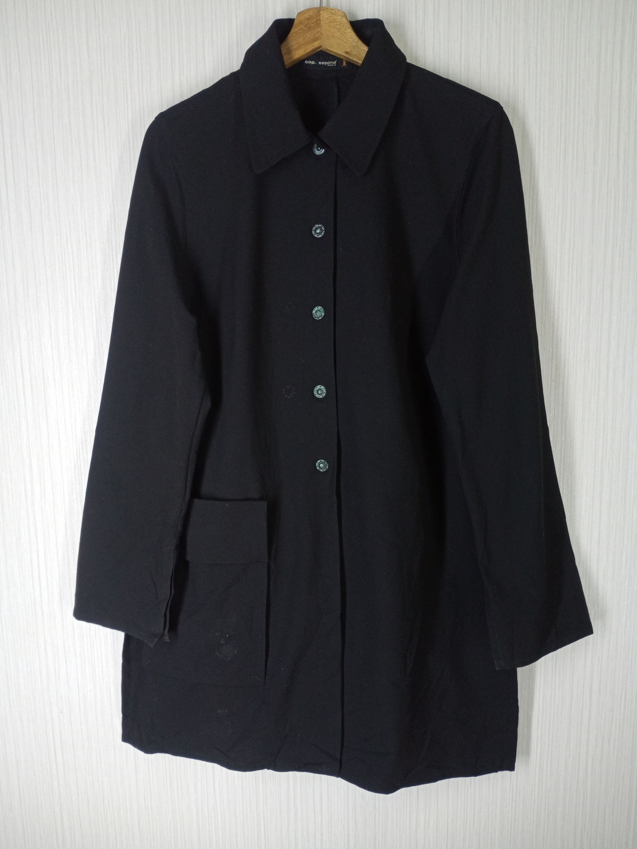 Japanese Brand Rare Cop.Copine Paris Long Jacket Size US M / EU 48-50 / 2 - 1 Thumbnail
