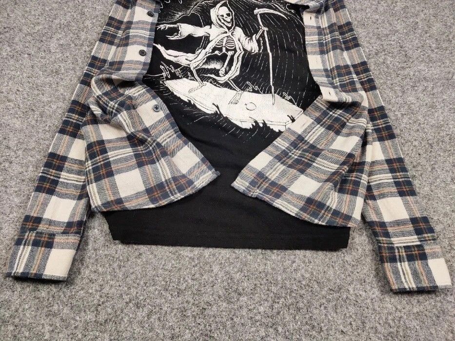 Flannel Vintage Flannel Shirt Travis Scott Style Size US M / EU 48-50 / 2 - 7 Thumbnail