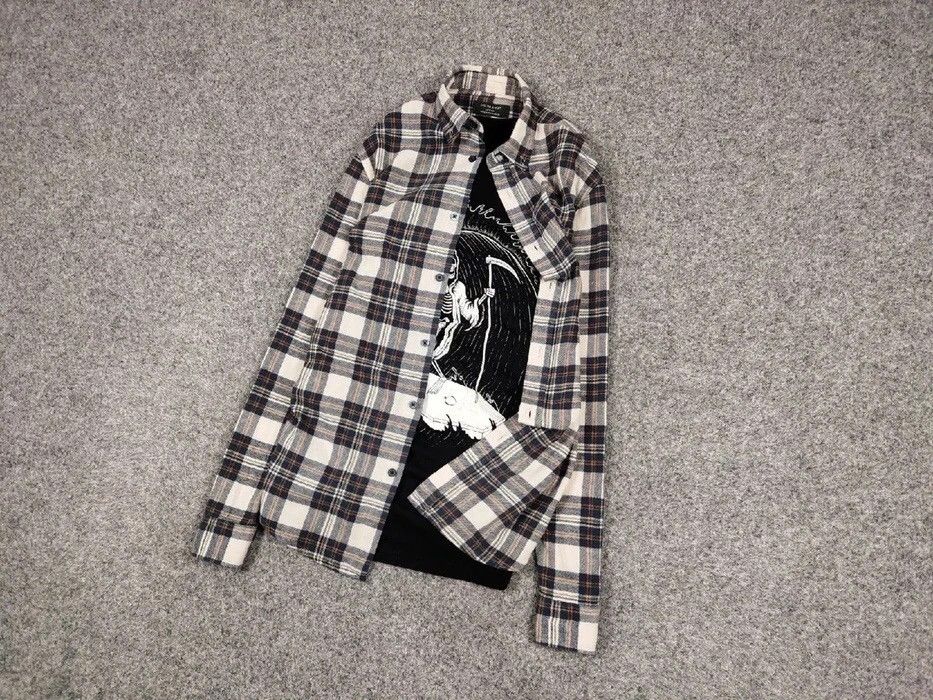 Flannel Vintage Flannel Shirt Travis Scott Style Size US M / EU 48-50 / 2 - 3 Thumbnail