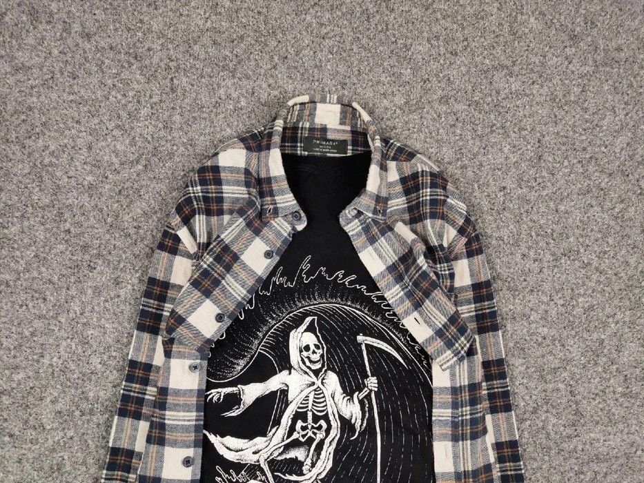 Flannel Vintage Flannel Shirt Travis Scott Style Size US M / EU 48-50 / 2 - 6 Thumbnail