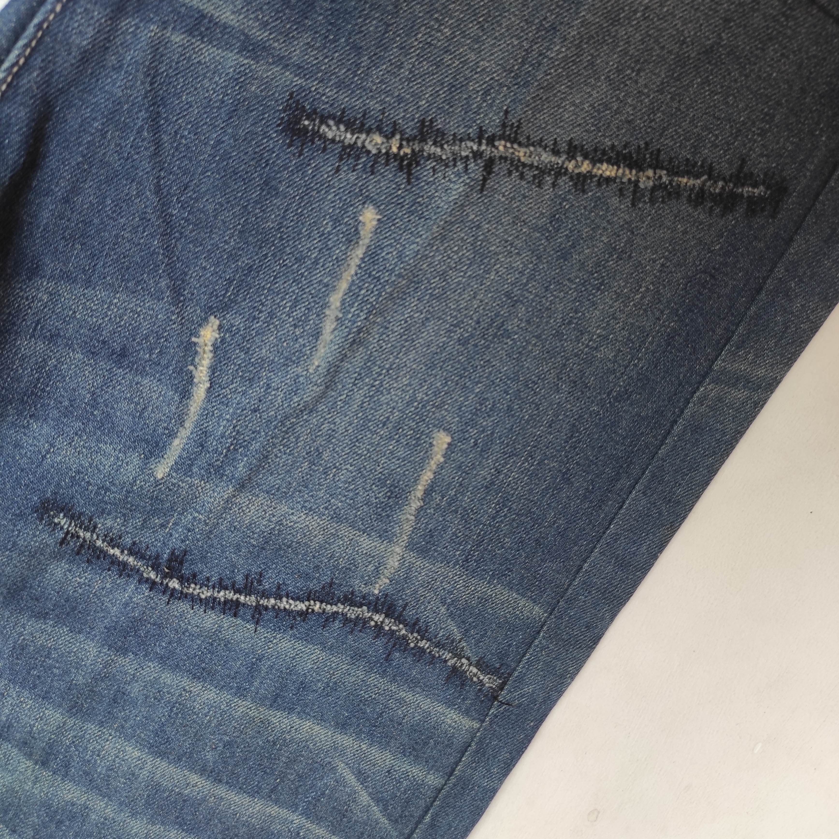 Neighborhood Neighborhood NBHD Basic Savage Denim Distressed Effect Size US 30 / EU 46 - 7 Thumbnail