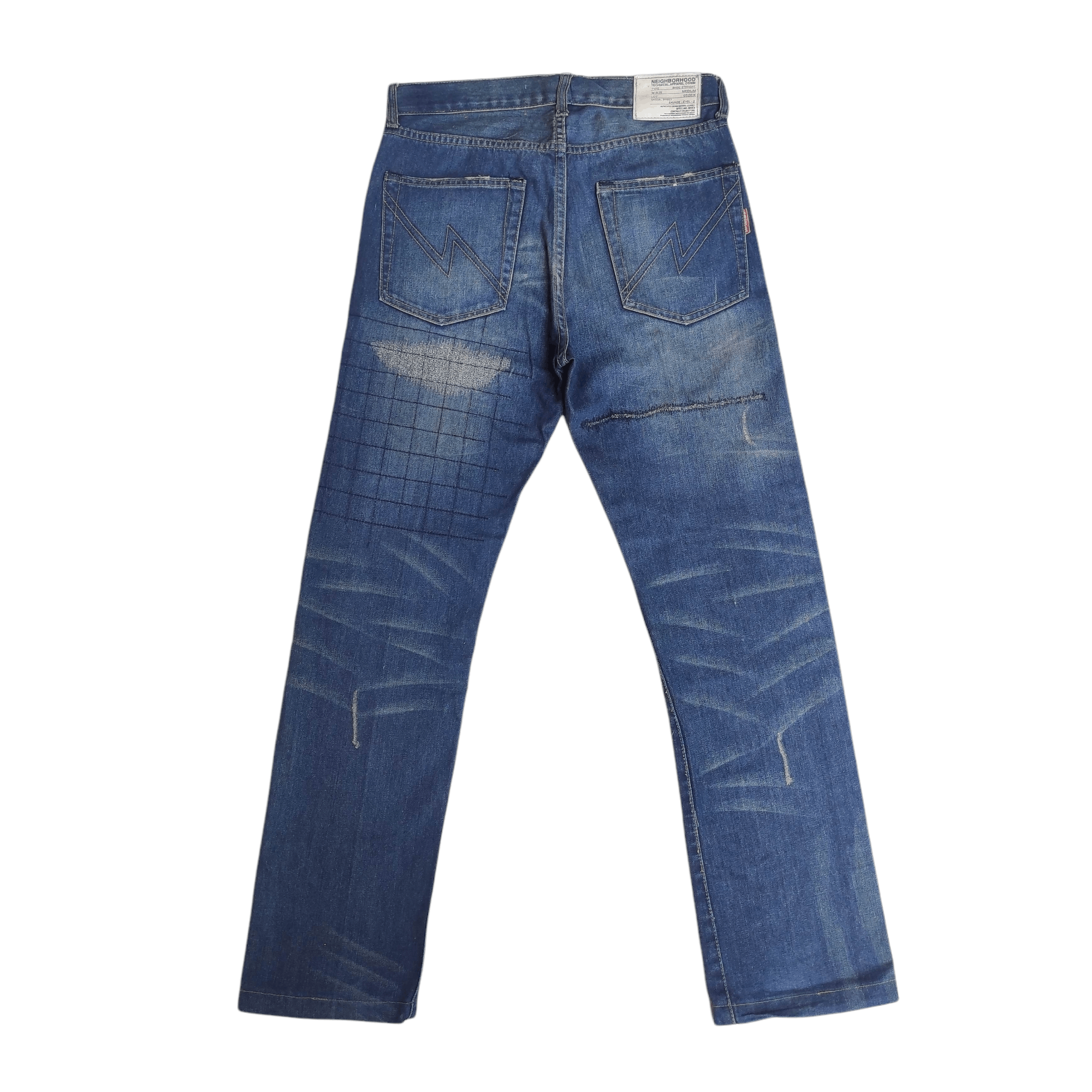 Neighborhood Neighborhood NBHD Basic Savage Denim Distressed Effect Size US 30 / EU 46 - 15 Thumbnail