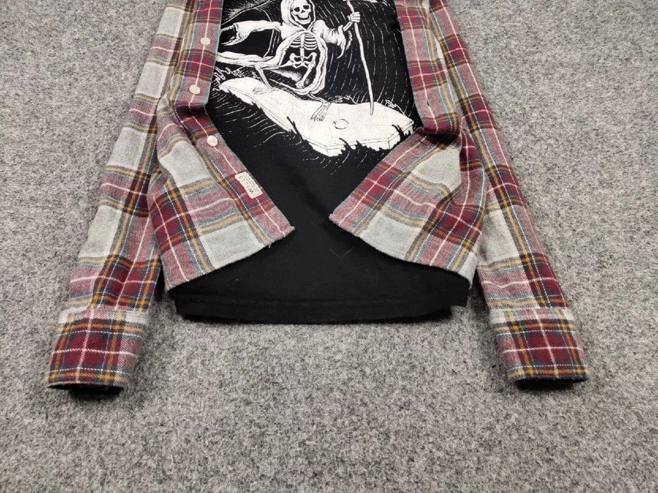 Flannel Vintage Levis Flannel Shirt Travis Scott Style Size US M / EU 48-50 / 2 - 5 Thumbnail