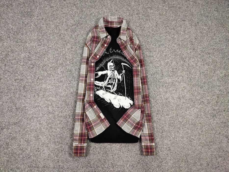 Flannel Vintage Levis Flannel Shirt Travis Scott Style Size US M / EU 48-50 / 2 - 1 Thumbnail