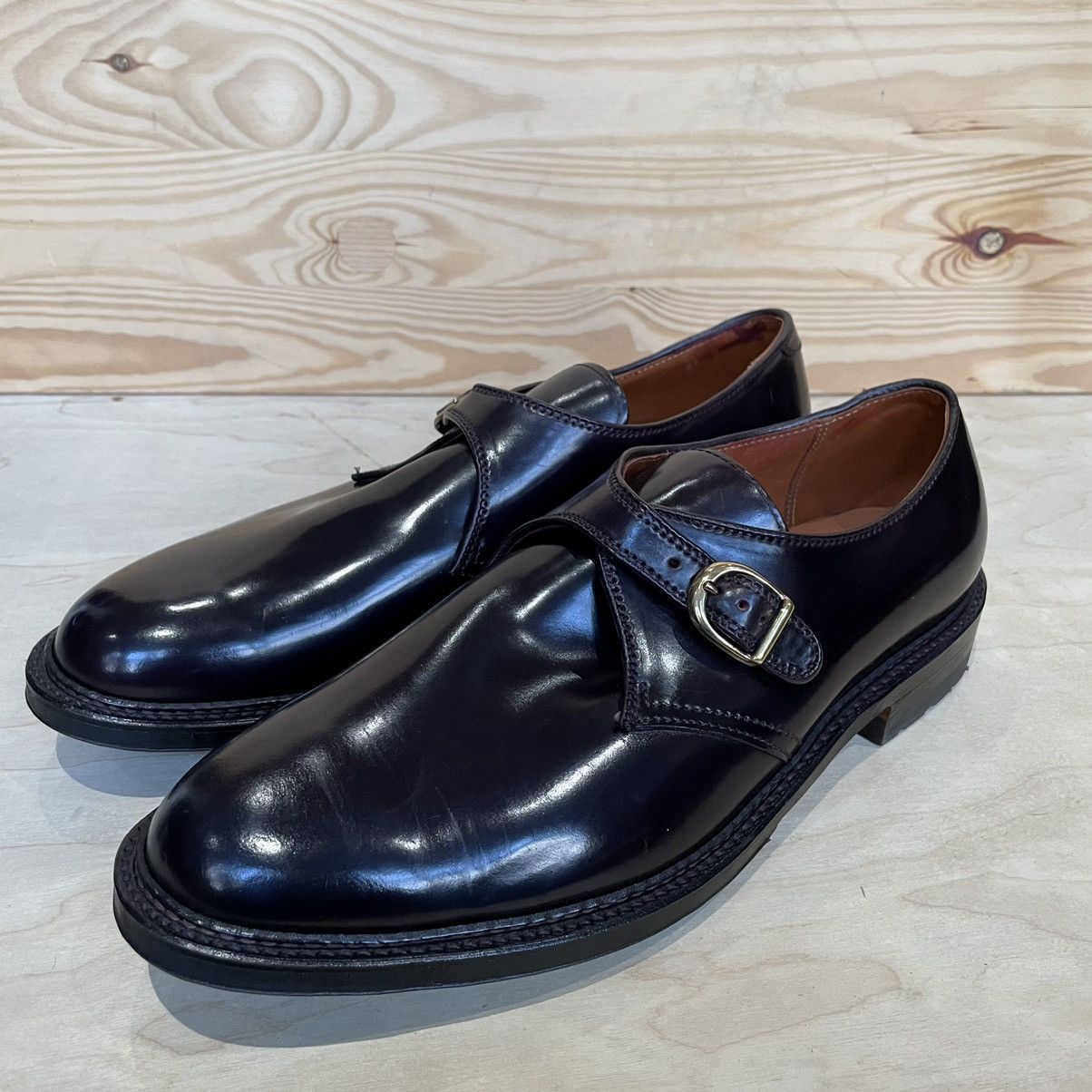 J.Crew Shell Cordovan Monkstrap Dress Shoes Color 8 Grailed