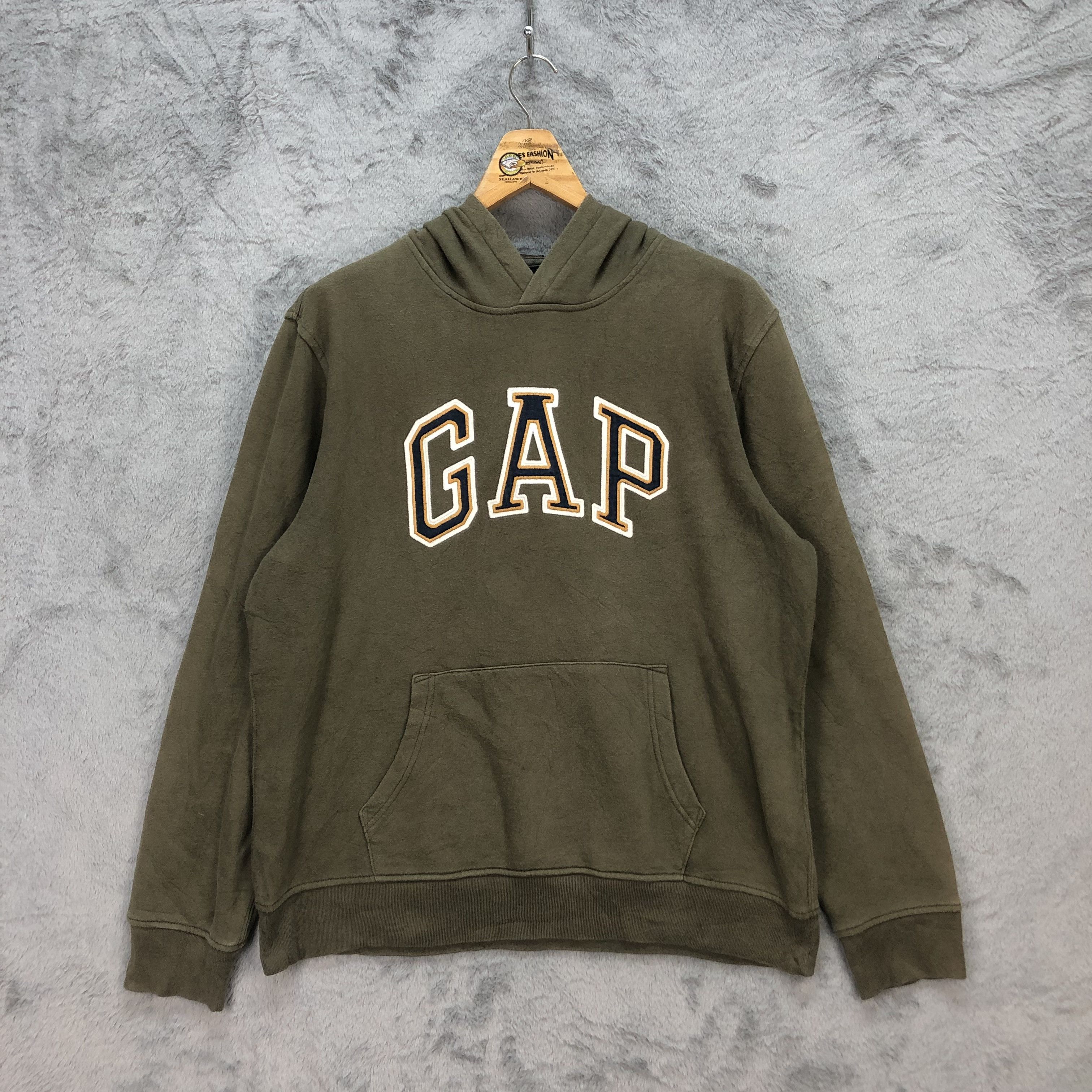 Gap GAP Spellour Big Logo Pullover Hoodies #5572-198 Size US L / EU 52-54 / 3 - 1 Thumbnail