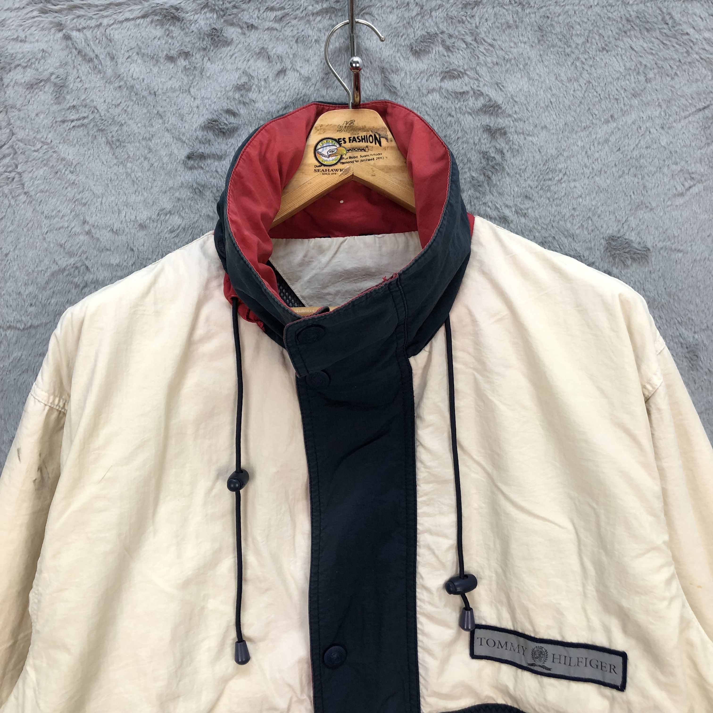 Tommy Hilfiger Vintage Tommy Hilfiger Sailing Jacket #5582-199 Size US XL / EU 56 / 4 - 2 Thumbnail
