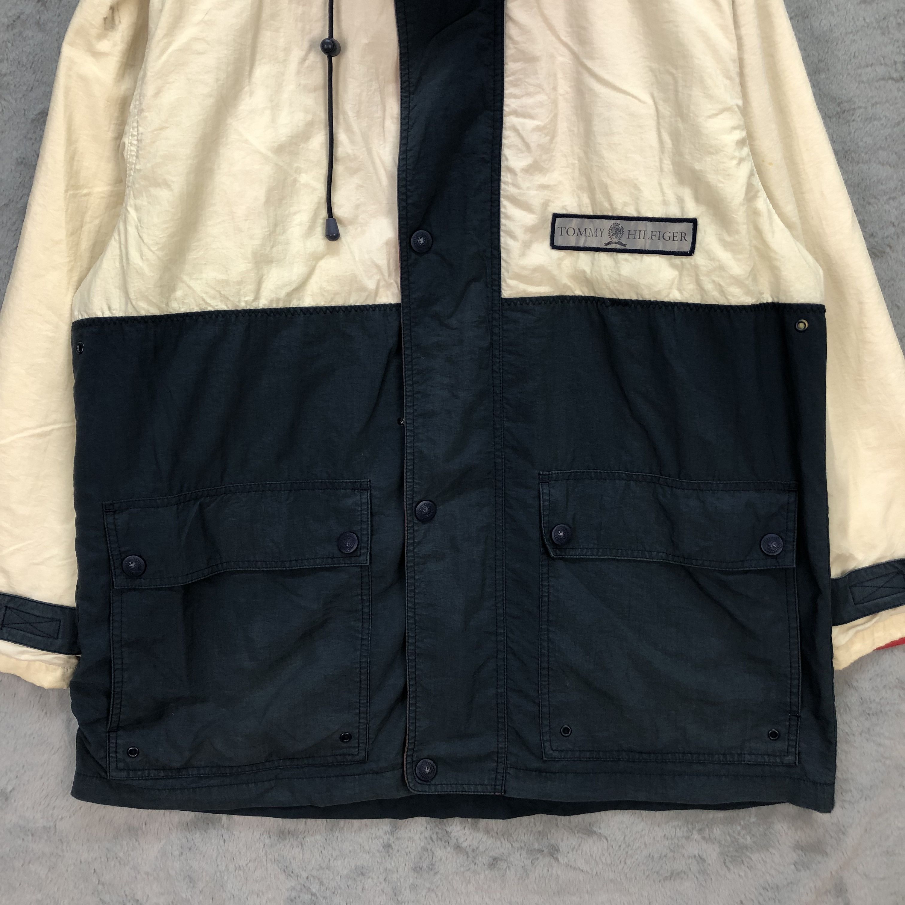 Tommy Hilfiger Vintage Tommy Hilfiger Sailing Jacket #5582-199 Size US XL / EU 56 / 4 - 5 Thumbnail