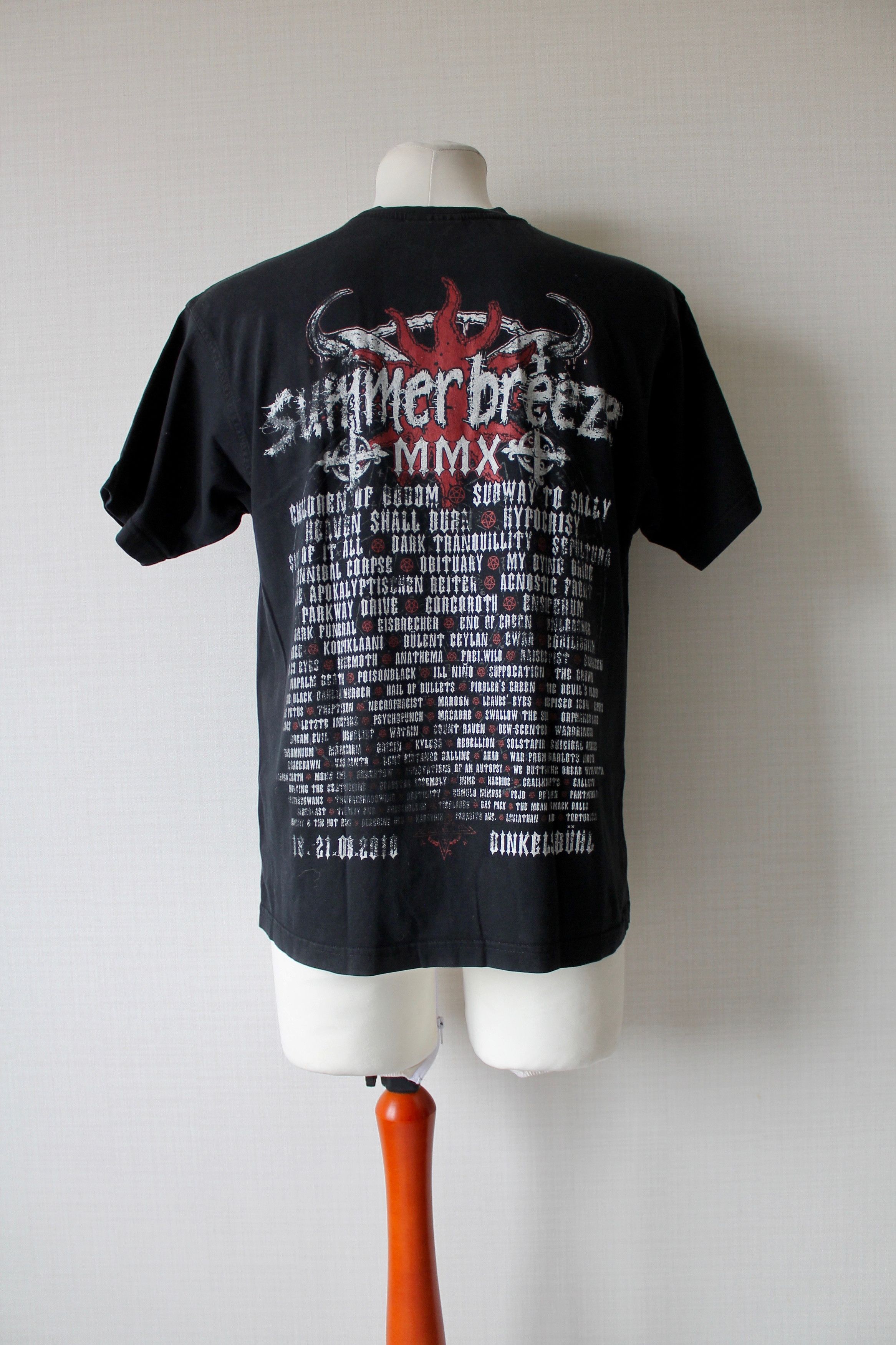 Band Tees Summer Breeze VIntage Streetwear T-shirt Size US S / EU 44-46 / 1 - 13 Thumbnail