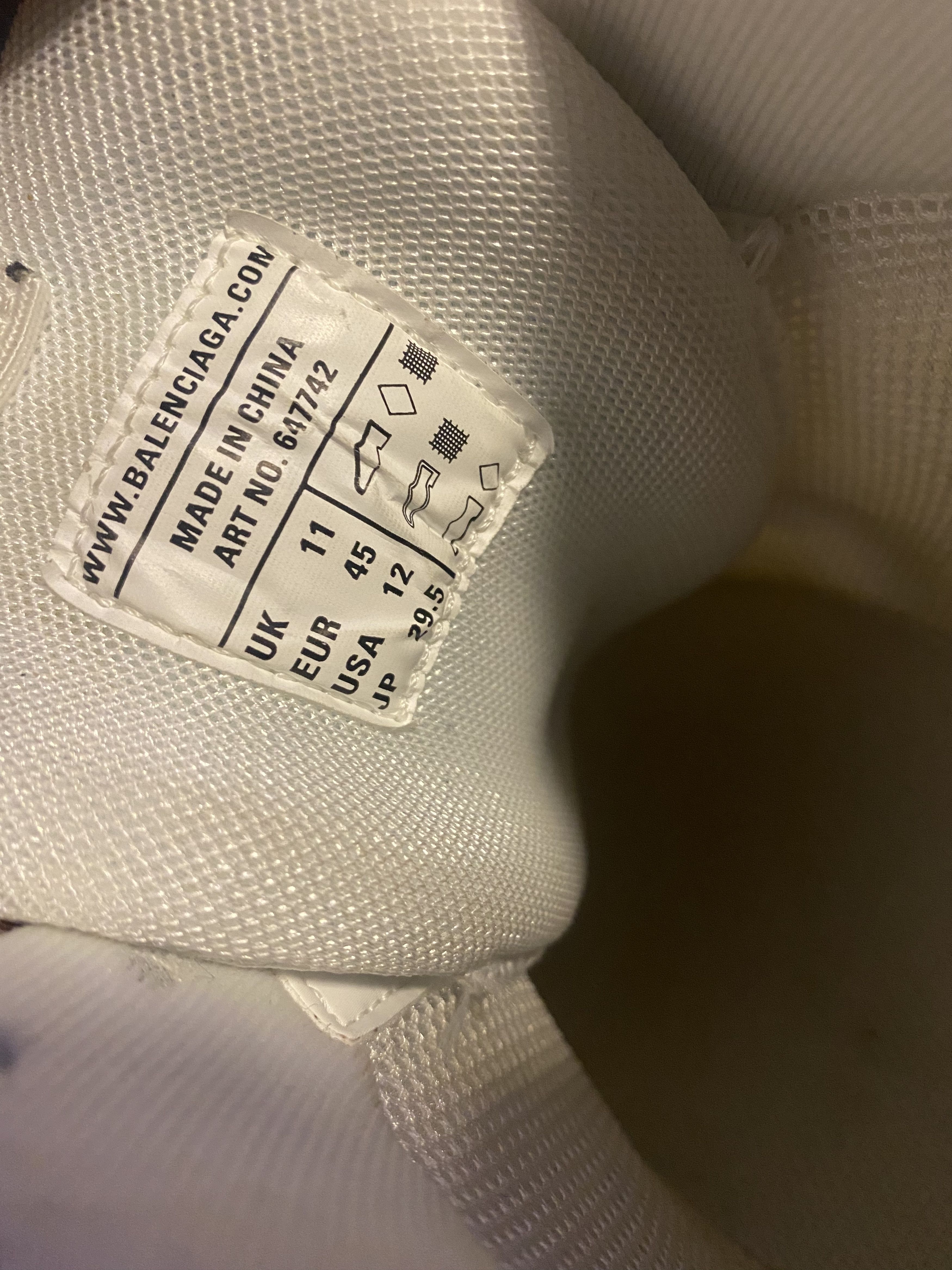 Balenciaga Track Clear Sole Sneaker Size US 12 / EU 45 - 6 Thumbnail