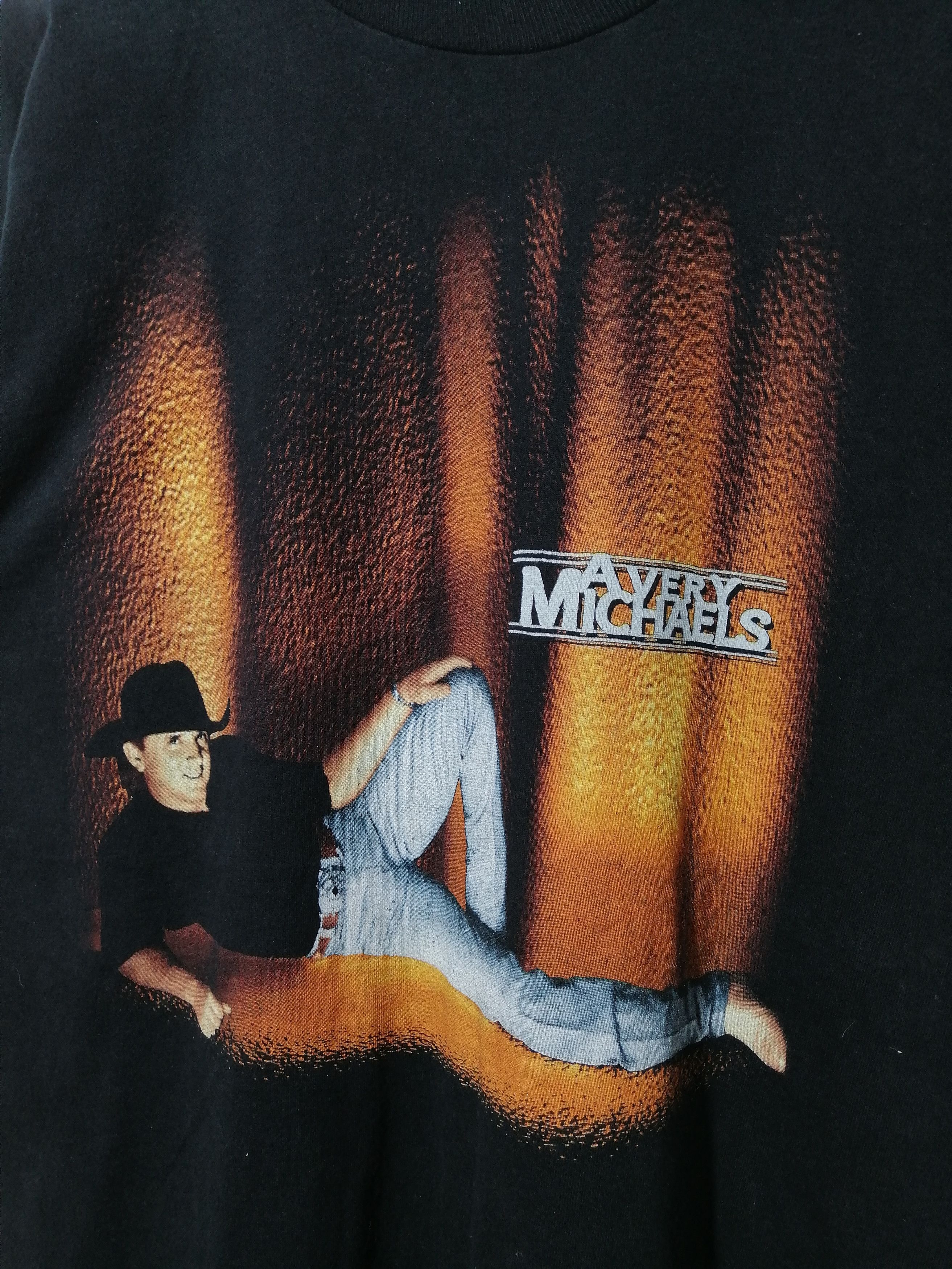 Band Tees × Vintage A Very Michaels SOLO Country Singer Tee | Grailed