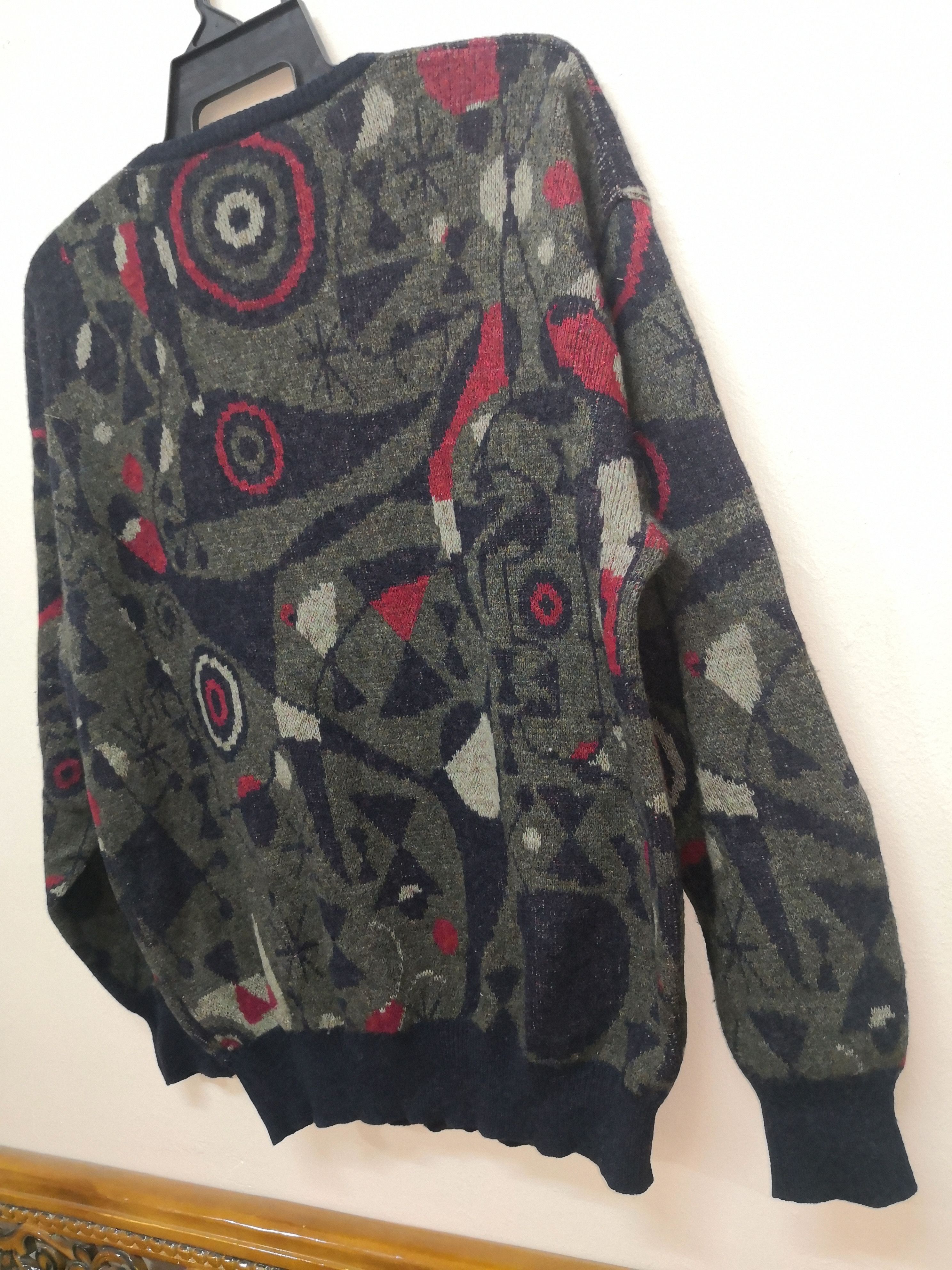 Bally × Designer × Vintage BALLY X LAMBWOOL X SUPER GEELONG X SWEATSHIRT Size US L / EU 52-54 / 3 - 4 Thumbnail