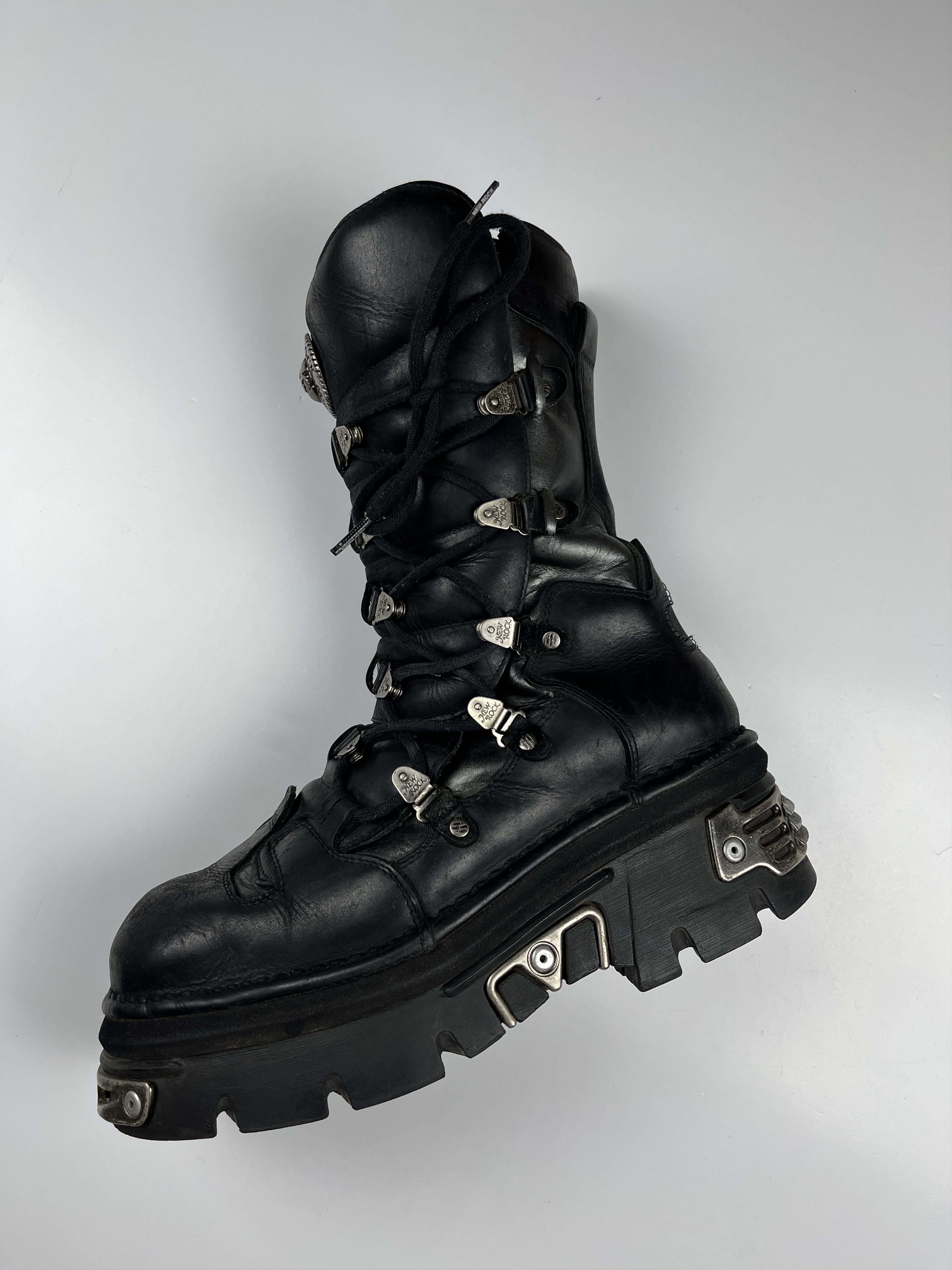 Avant Garde × New Rock × Vintage New Rock Reactor Vintage High Boots ...