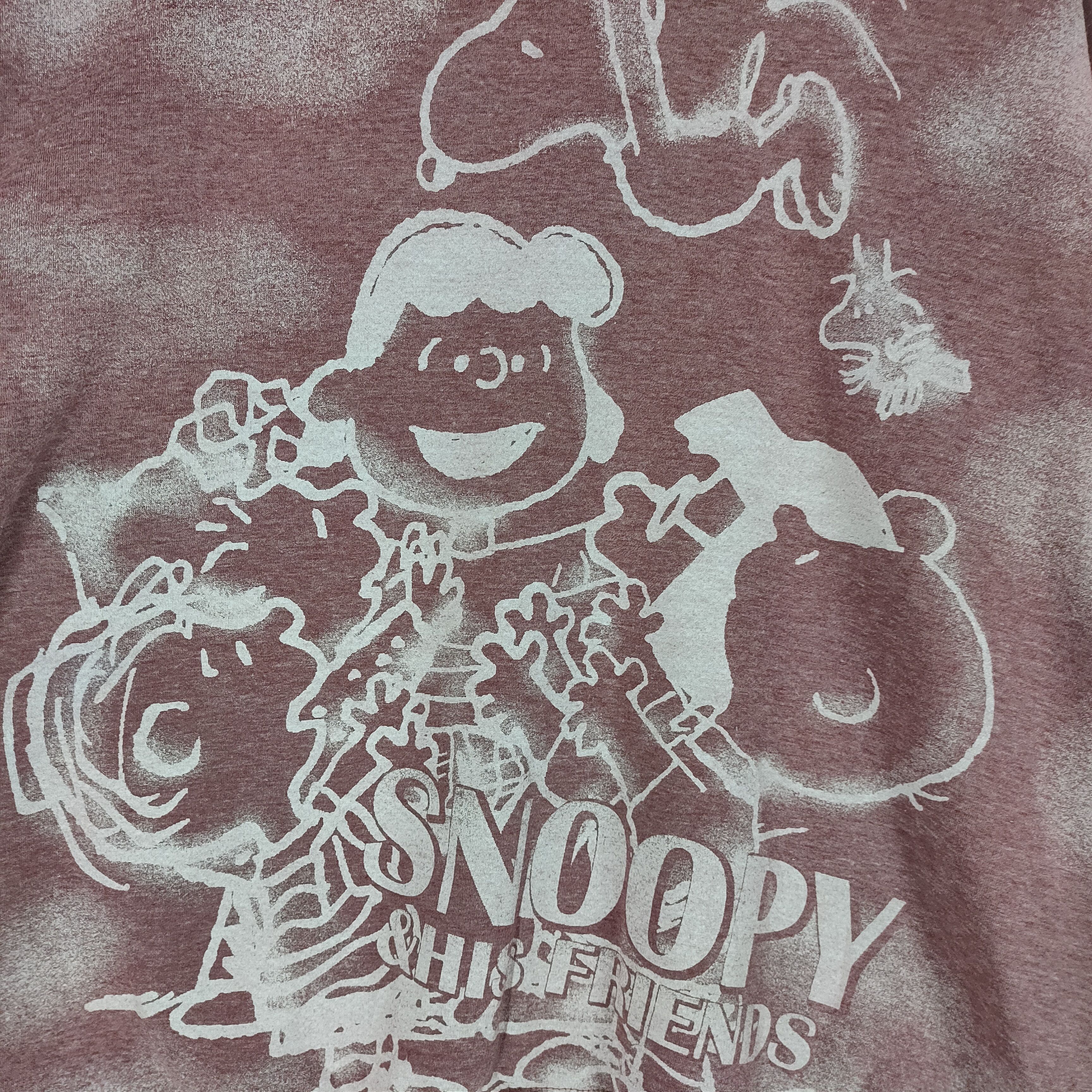 Peanuts Vintage PEANUTS SNOOPY Big Printed Cartoon Sweatshirt Size US M / EU 48-50 / 2 - 2 Thumbnail