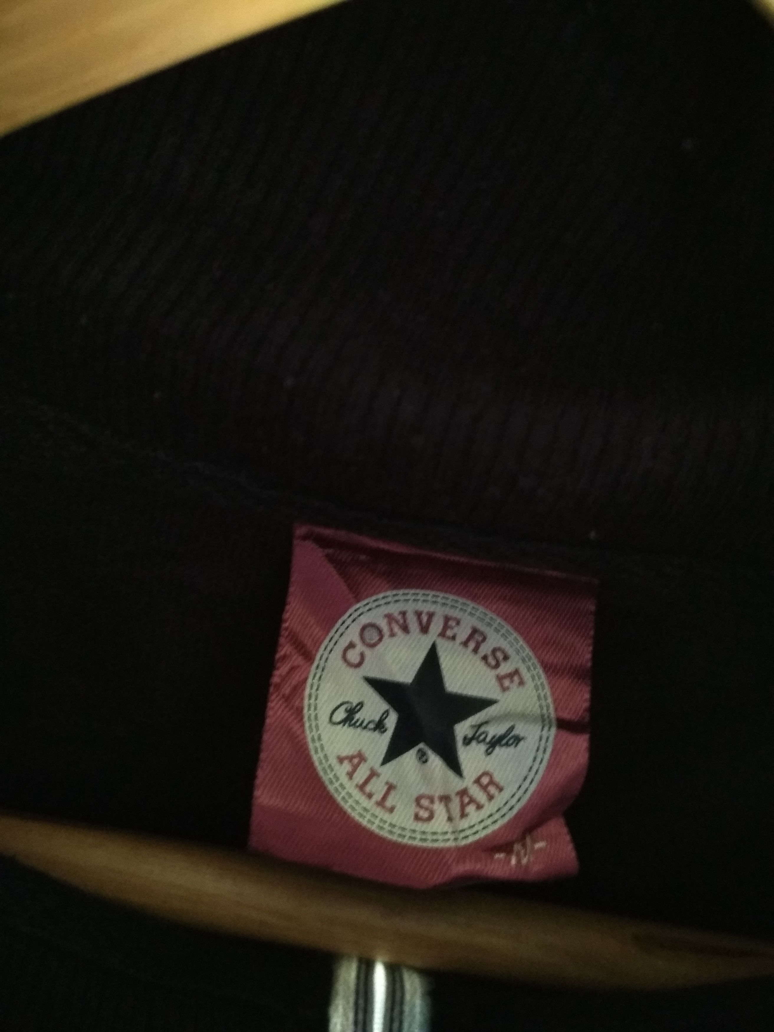 Converse CONVERSE ALL STAR Full Zipper Black Corduroy Jacket Size US M / EU 48-50 / 2 - 4 Thumbnail
