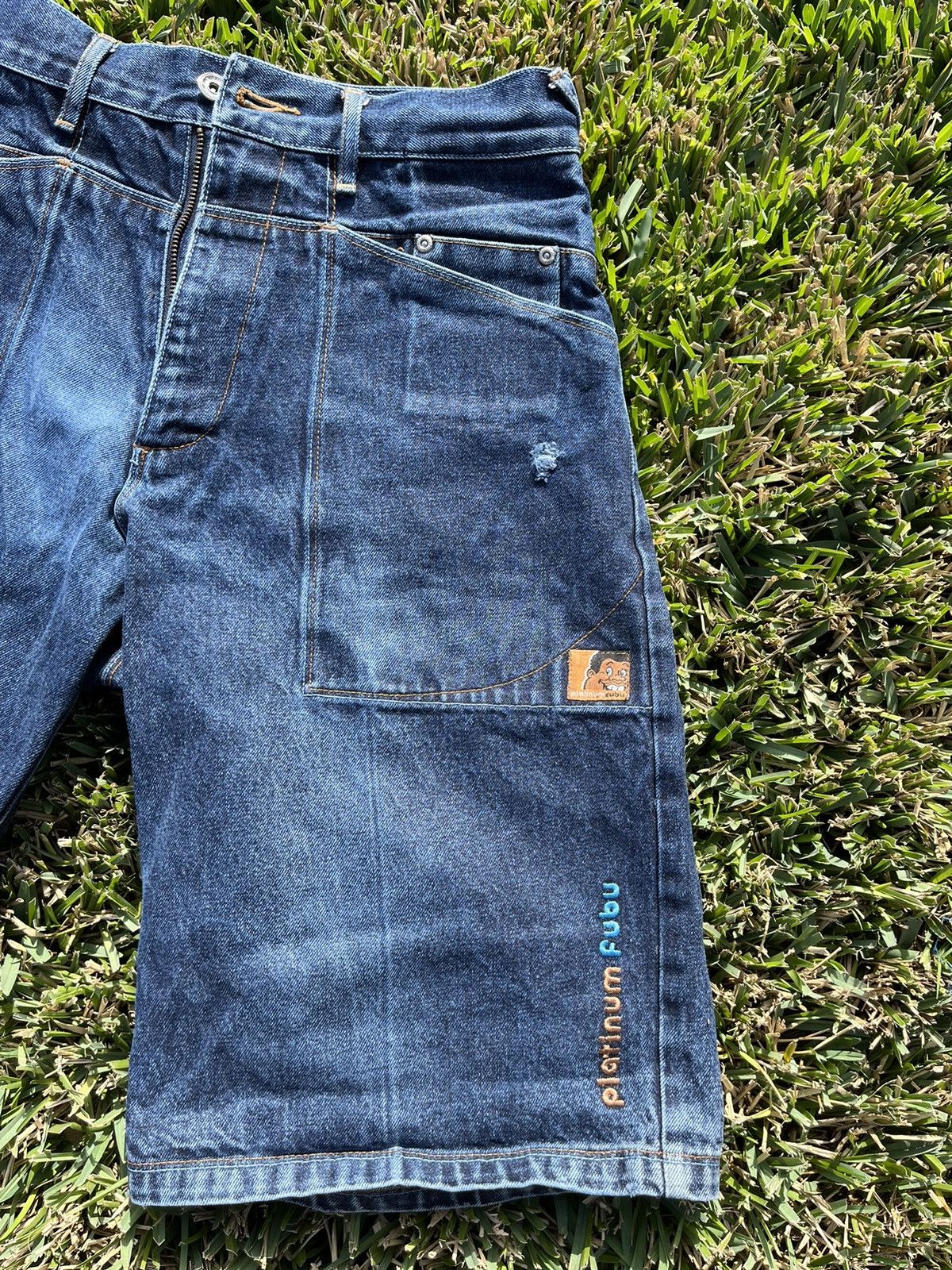 Fubu Fubu Carpenter Denim Short Size US 31 - 3 Thumbnail