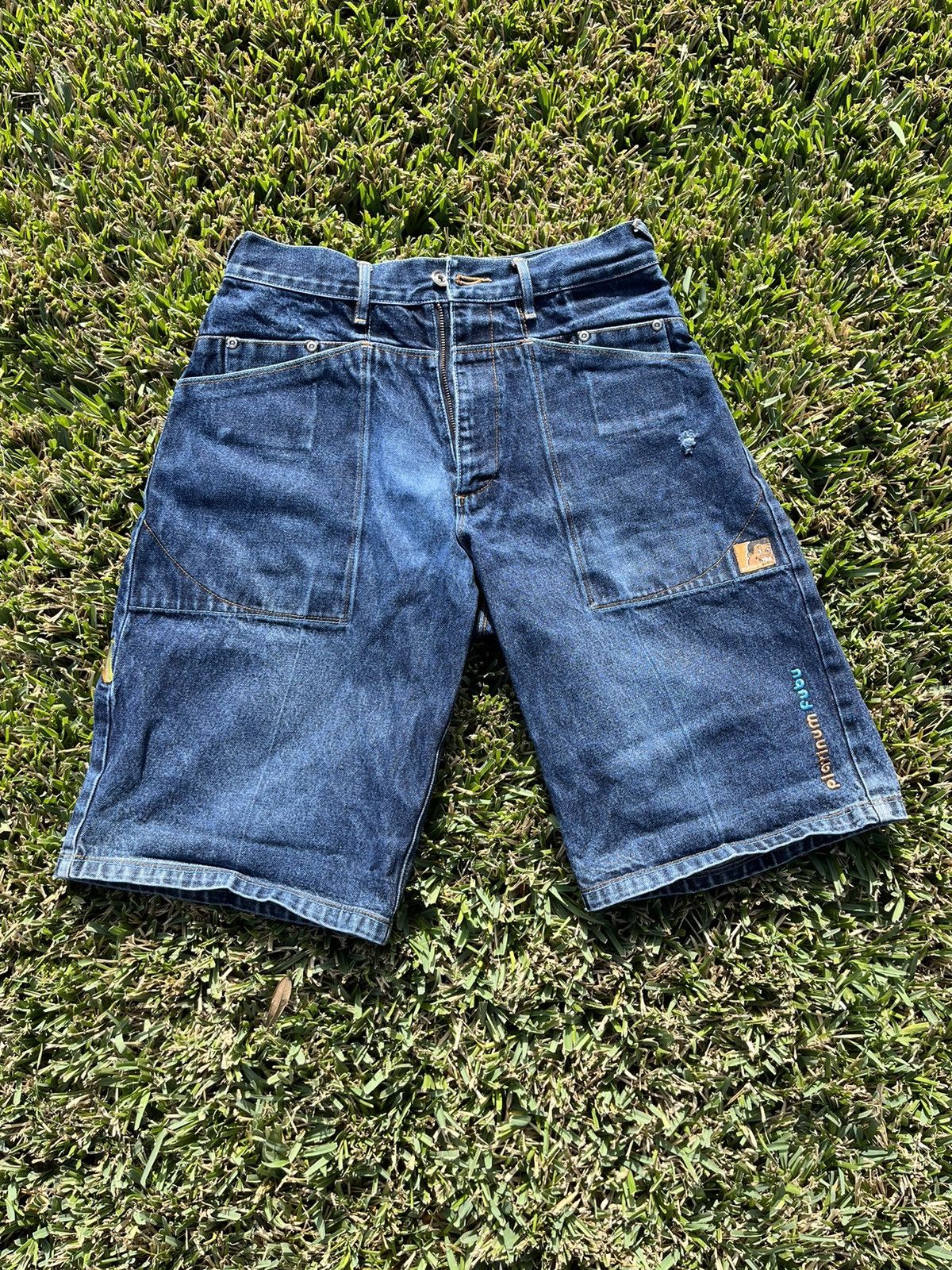 Fubu Fubu Carpenter Denim Short Size US 31 - 2 Thumbnail