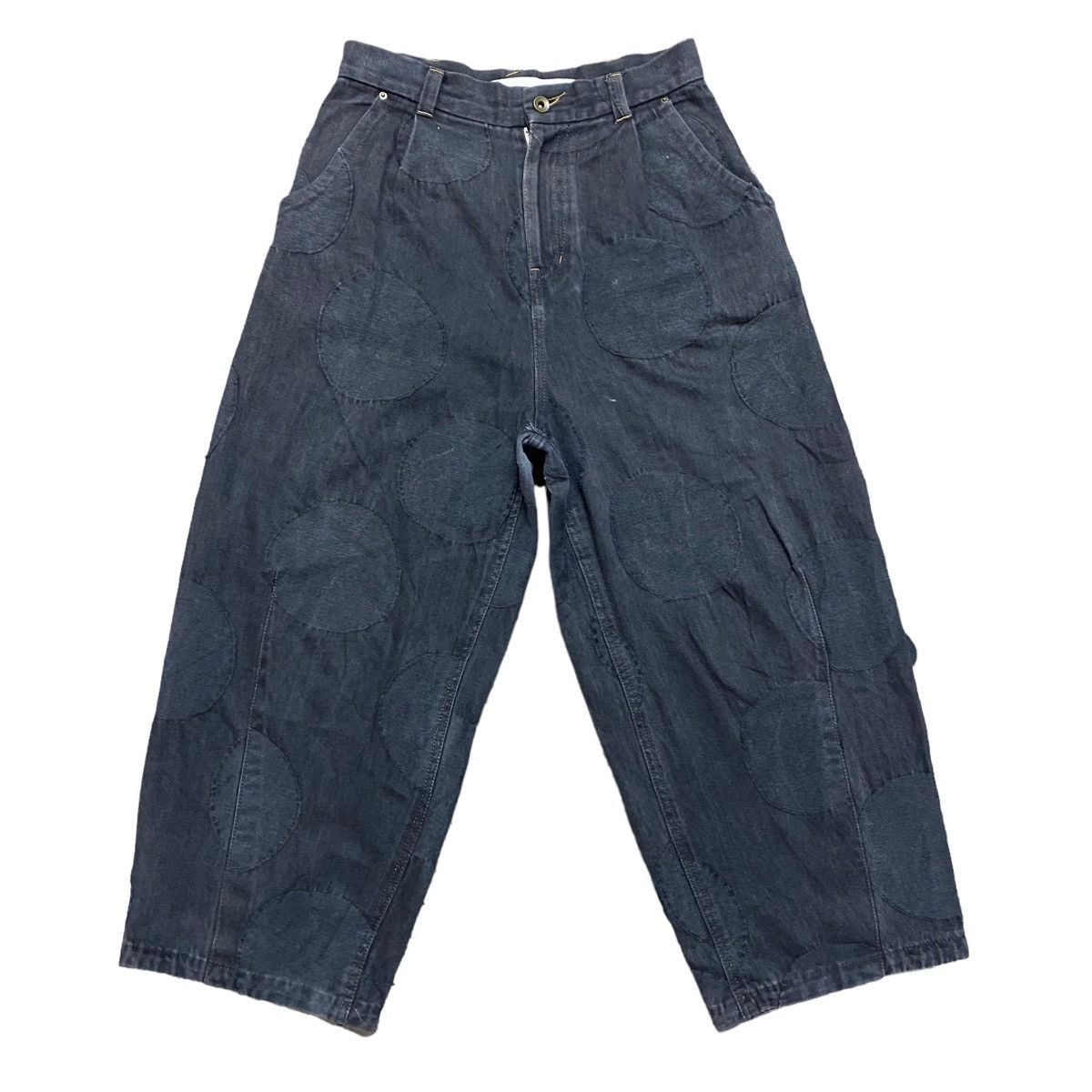 Japanese Brand L'Atalier Du Savon Patchwork Ballon Pants Size US 28 / EU 44 - 2 Thumbnail