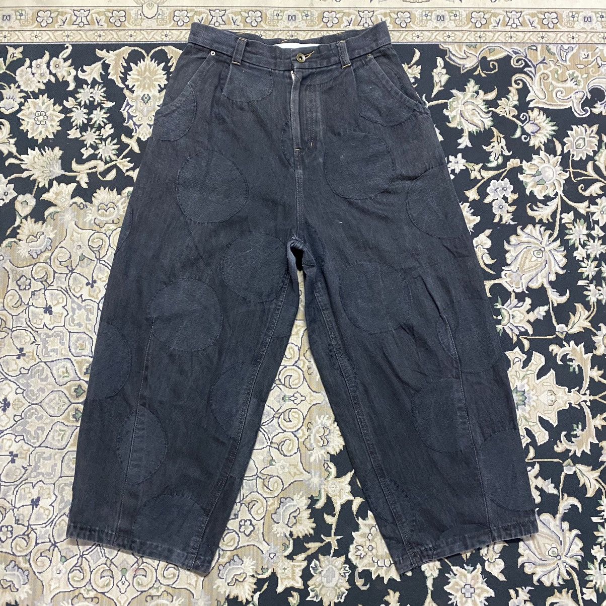Japanese Brand L'Atalier Du Savon Patchwork Ballon Pants Size US 28 / EU 44 - 3 Thumbnail