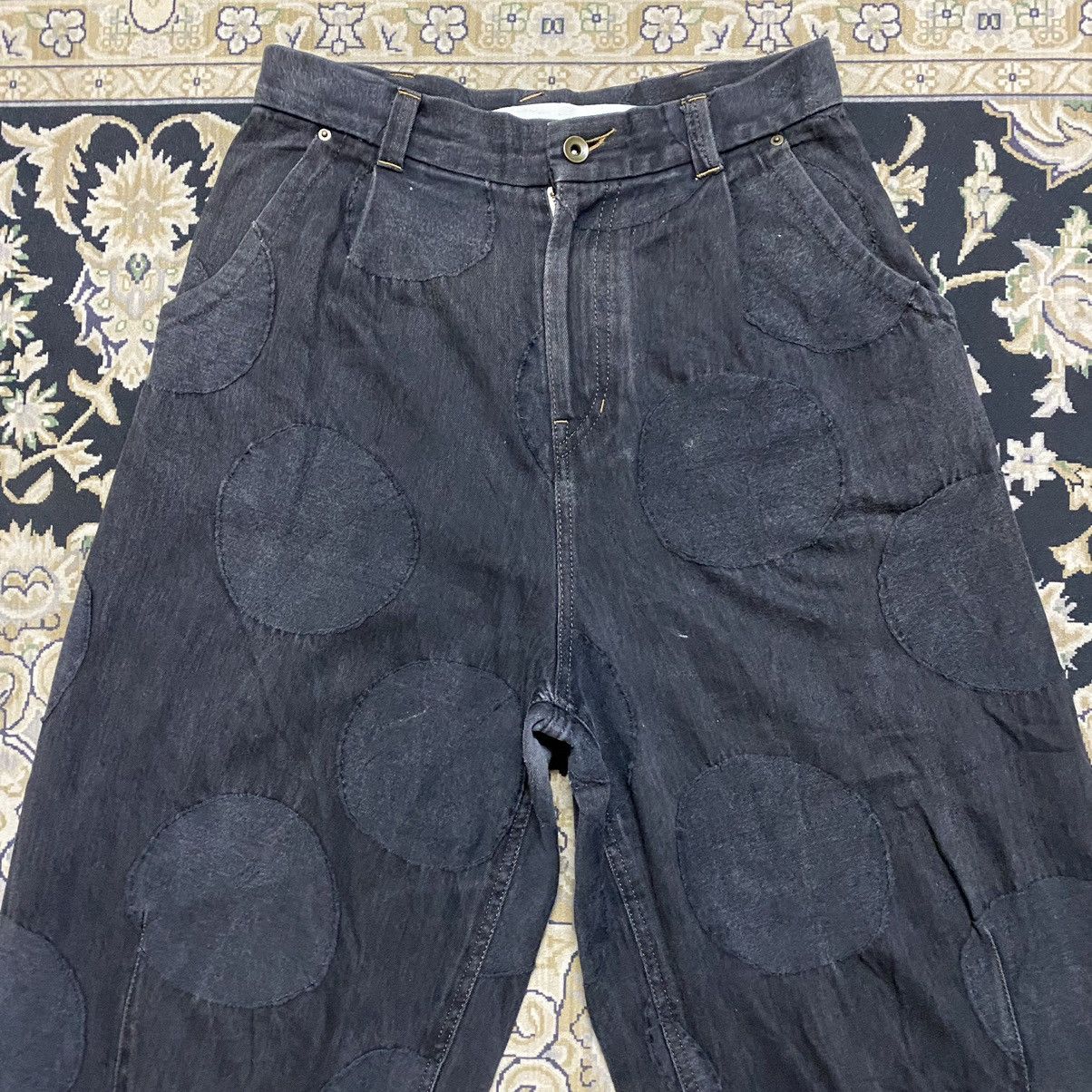 Japanese Brand L'Atalier Du Savon Patchwork Ballon Pants Size US 28 / EU 44 - 4 Thumbnail