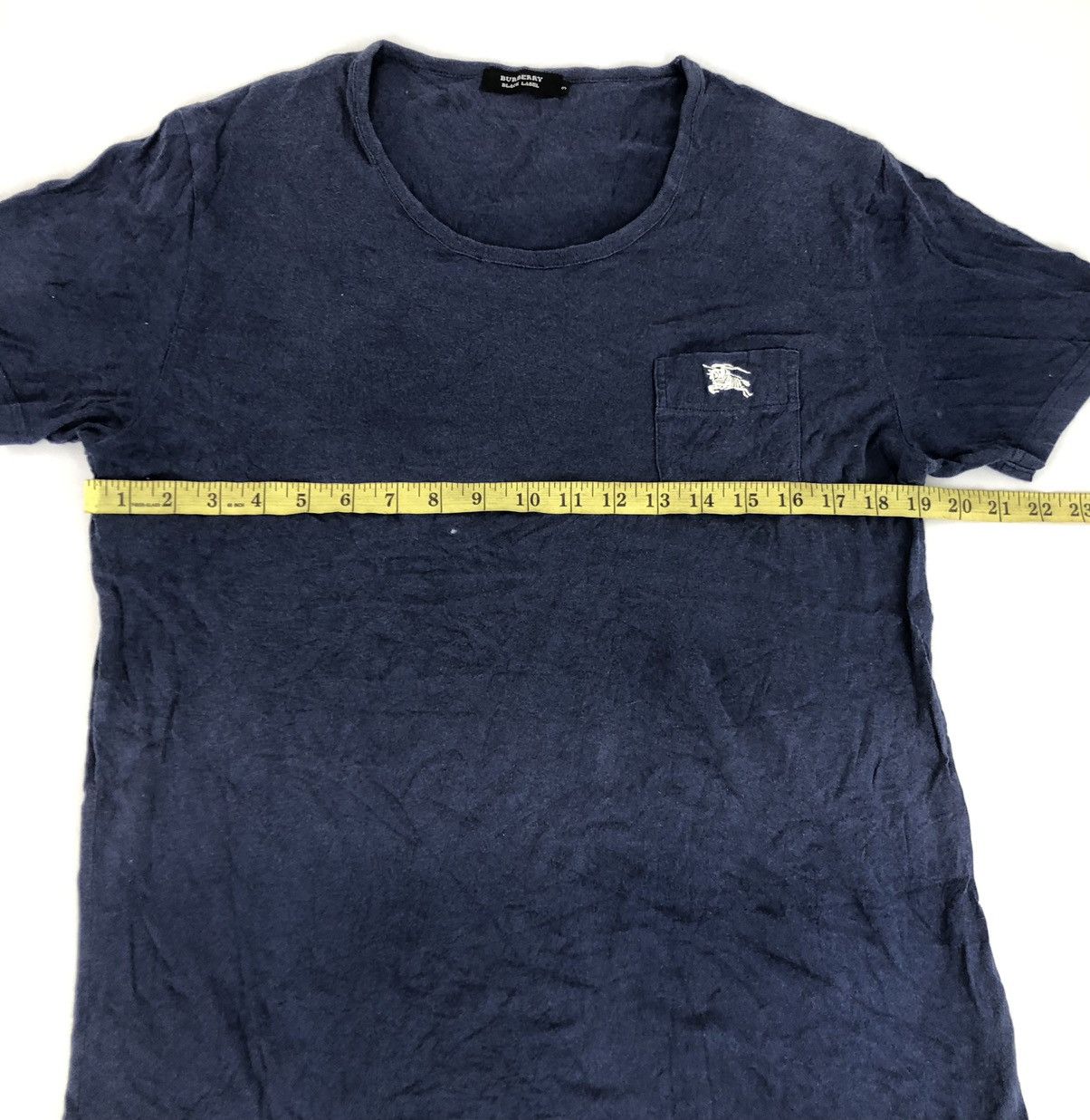 Burberry Burberry Black Label Single Pocket Tee Embroidery Logo Size US M / EU 48-50 / 2 - 7 Thumbnail