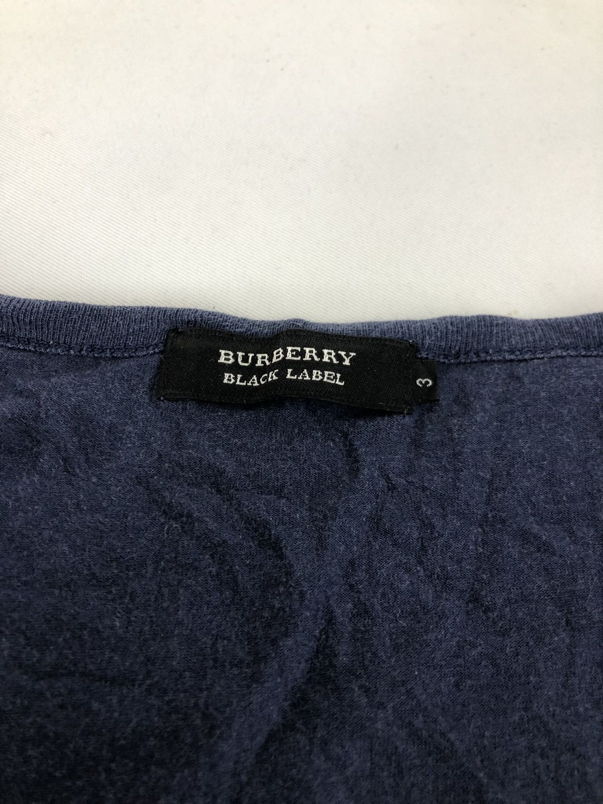 Burberry Burberry Black Label Single Pocket Tee Embroidery Logo Size US M / EU 48-50 / 2 - 4 Thumbnail