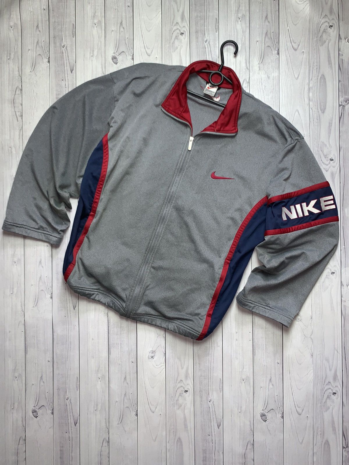 Vintage Nike track jacket logo size XXL