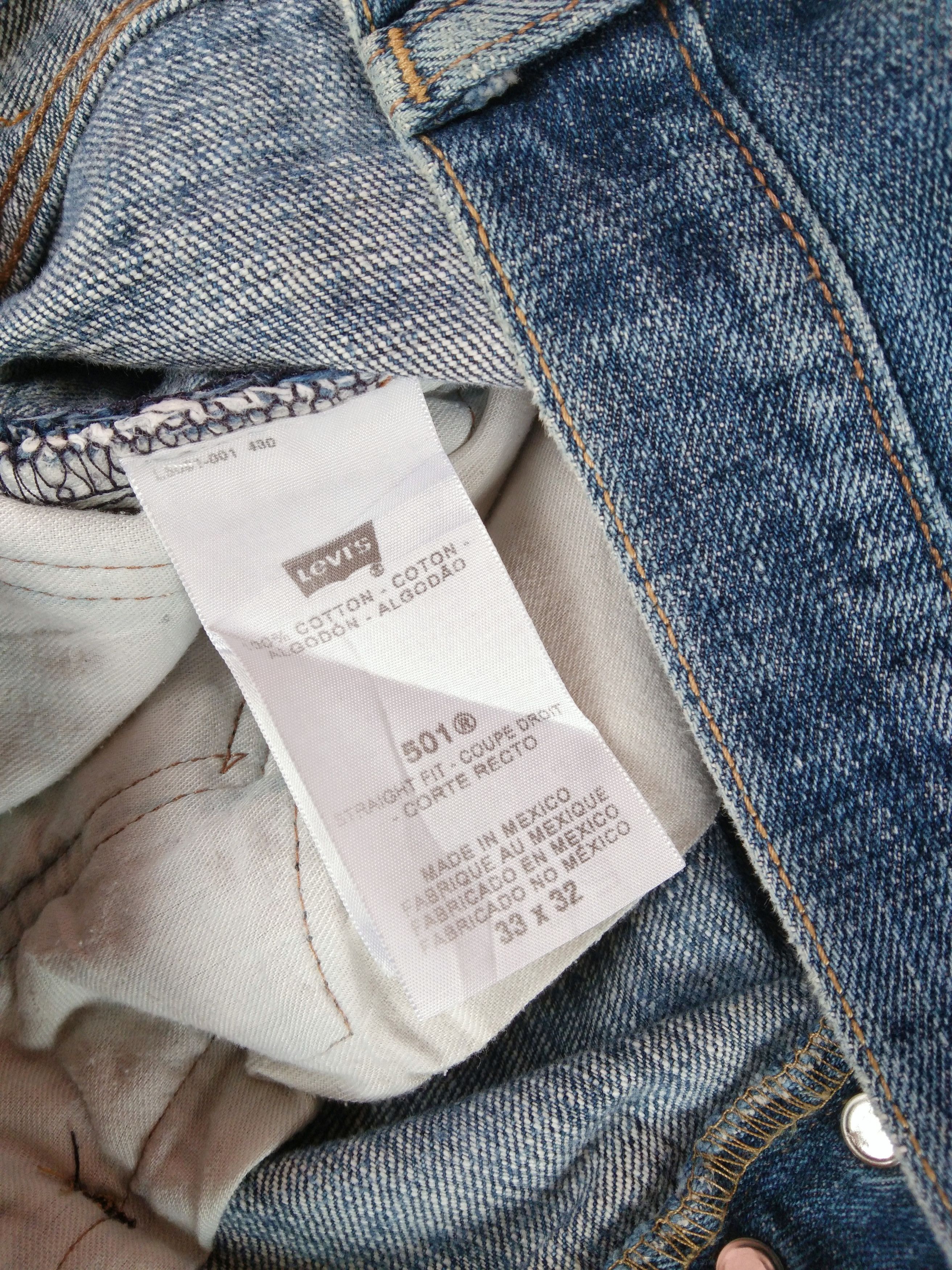 Levi's Vintage Levi's 501 Faded Distressed Jeans 33x31 Size US 33 - 8 Thumbnail